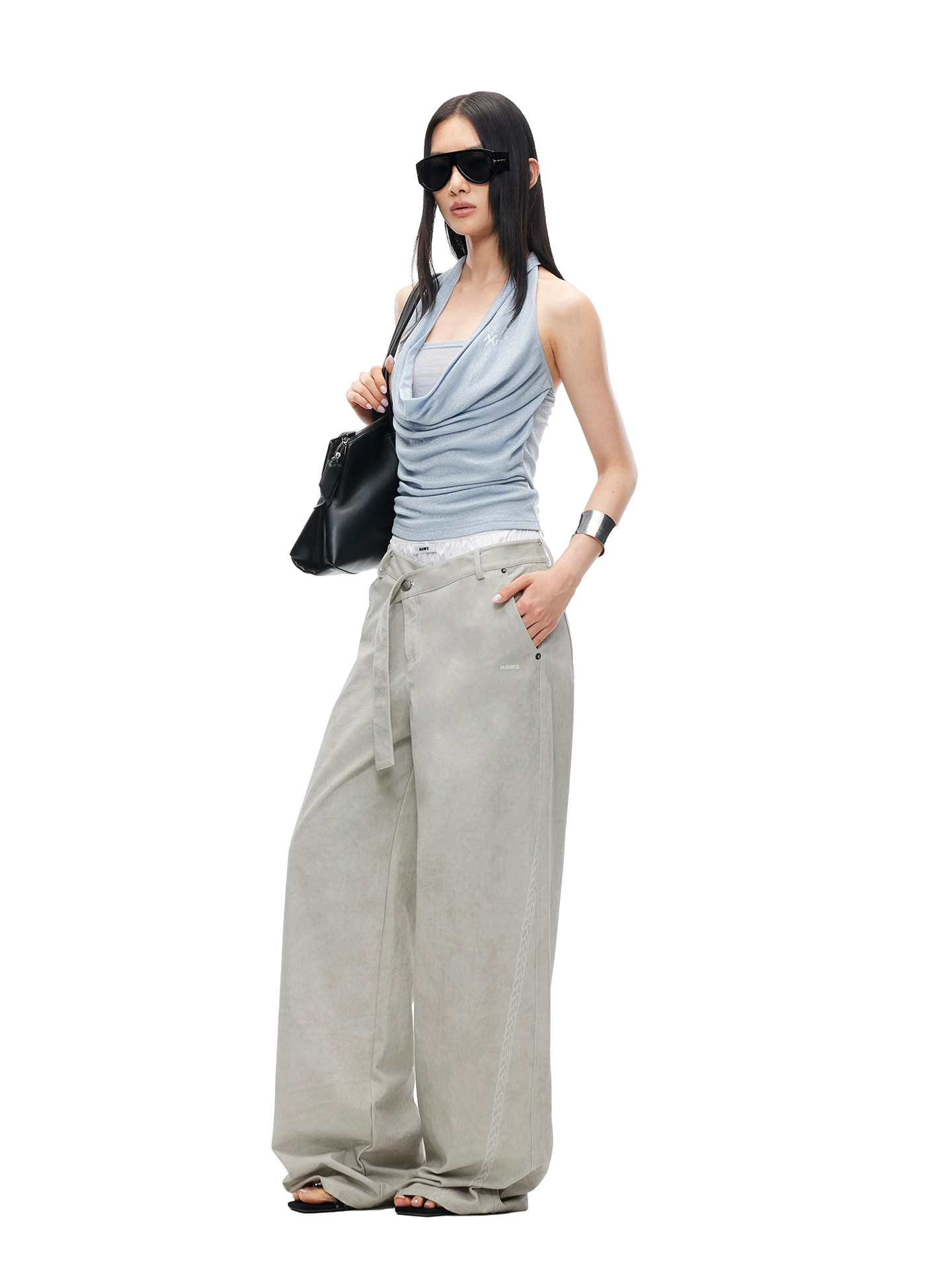 Katini Halter Neck Slim Fit Top