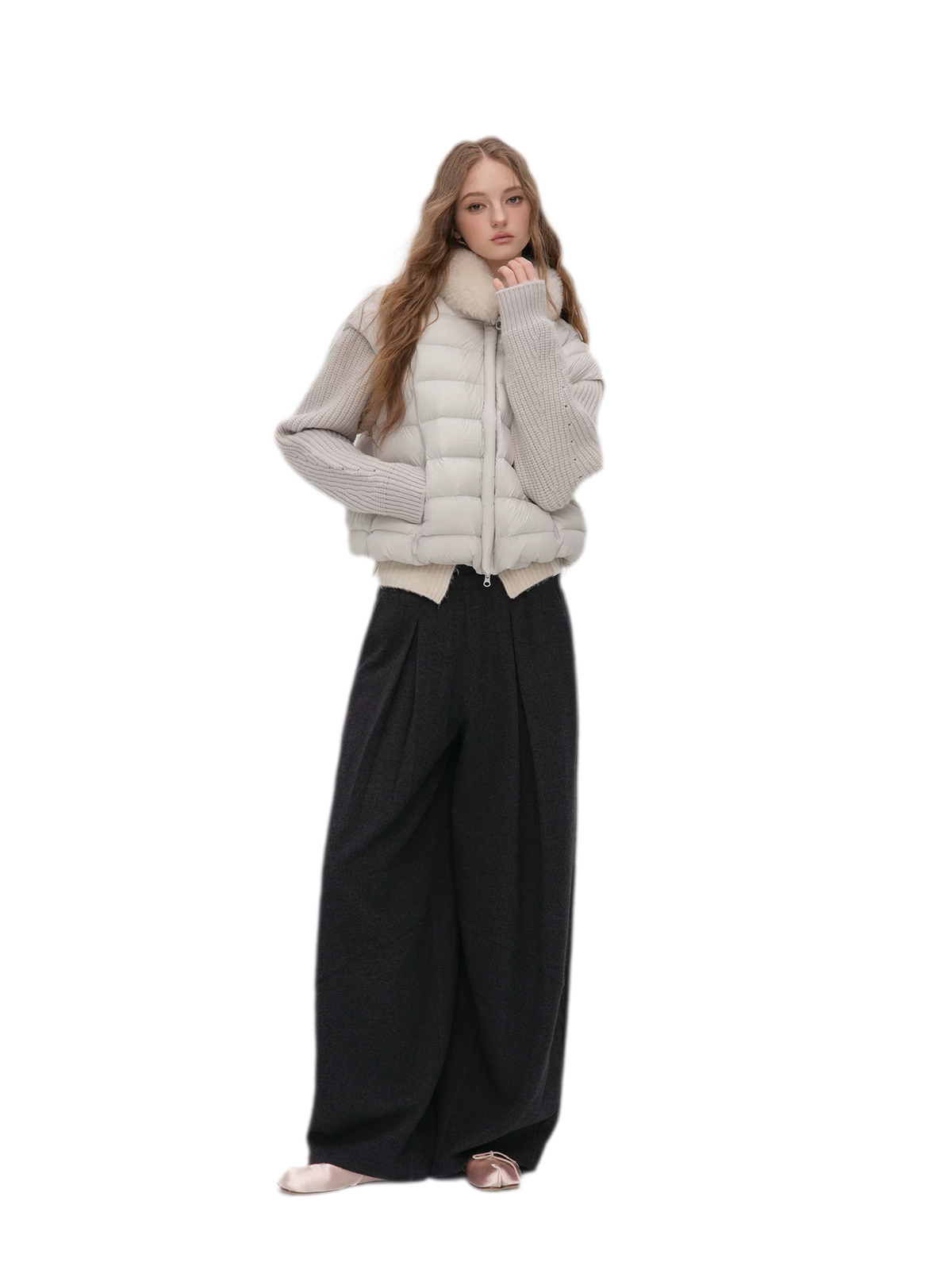 Detachable Sleeve Down Vest