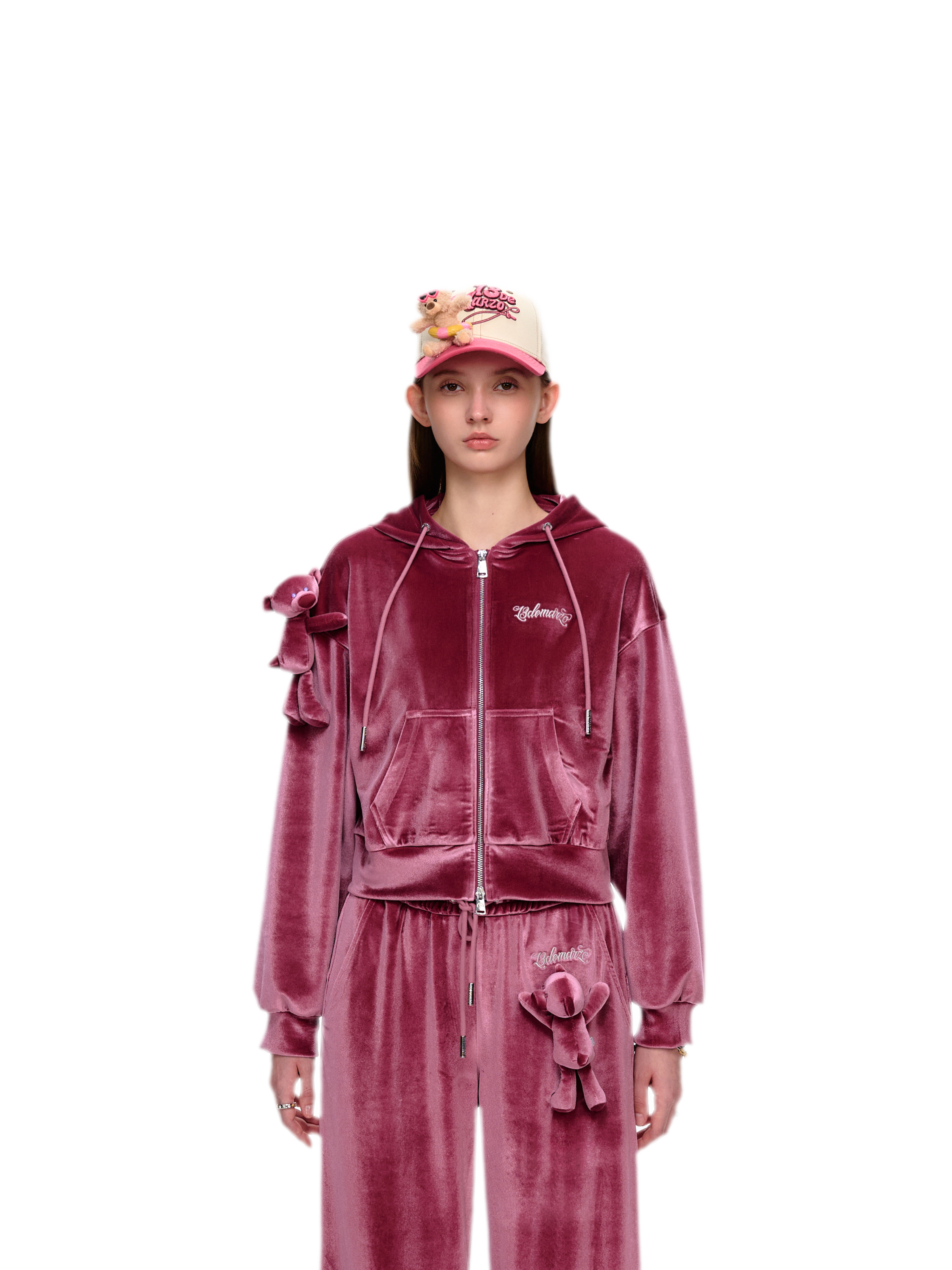 Rhinestone Velvet Jacket