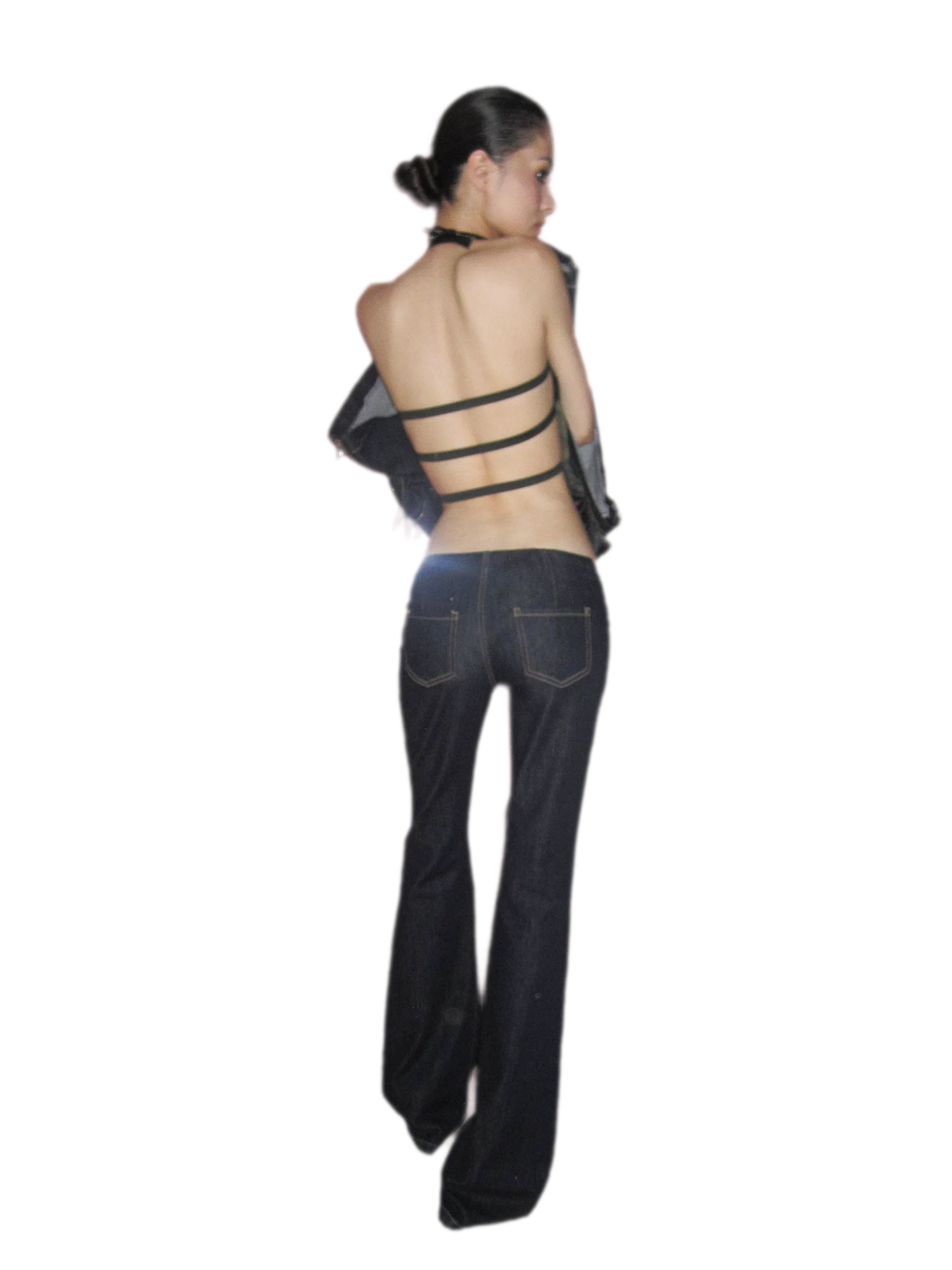 Camouflage Faux Fur Top