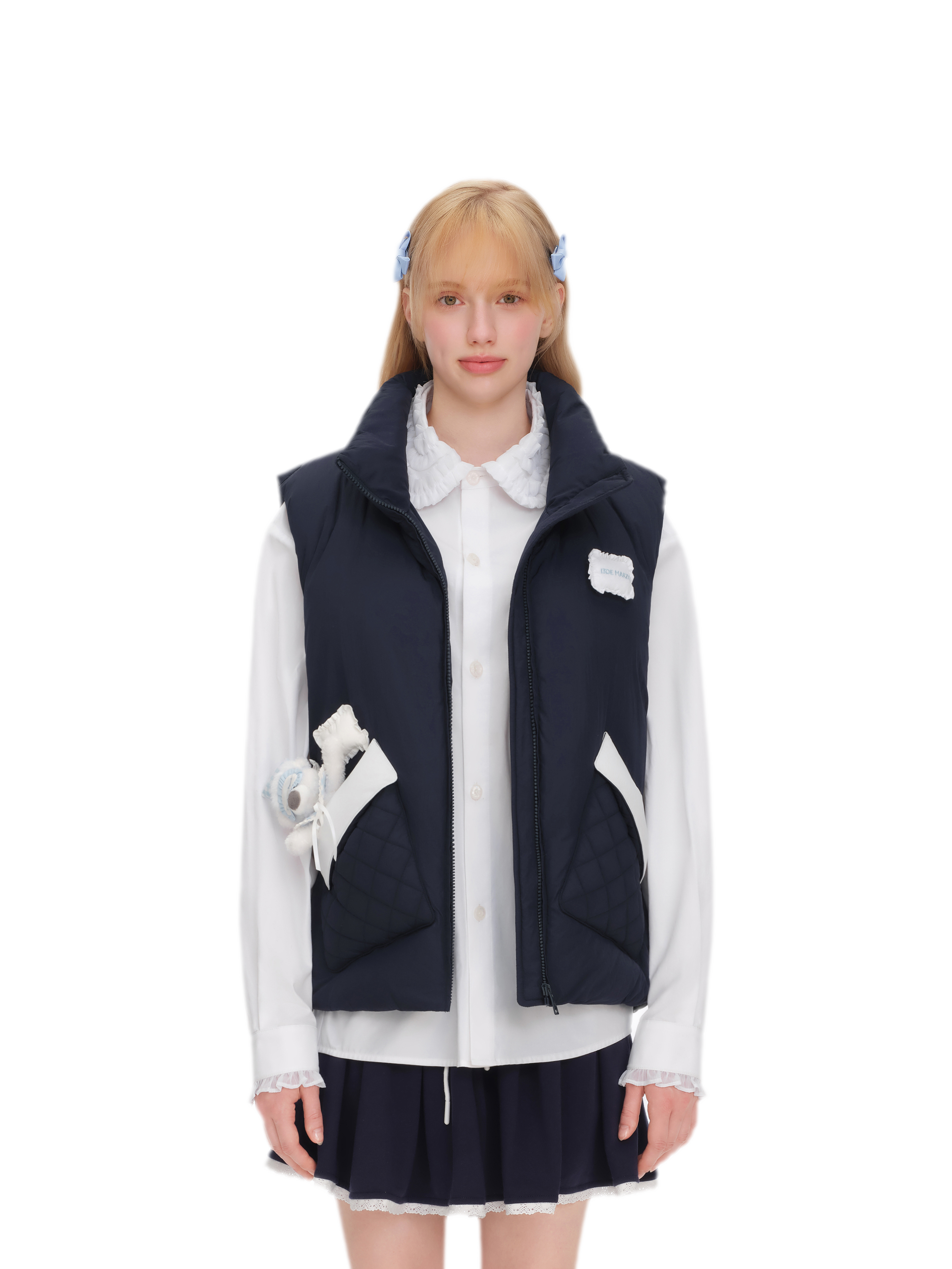 Quilted Bear Down Vest