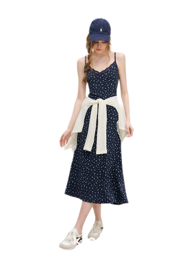 Lily of the Valley Lace A-line Dress