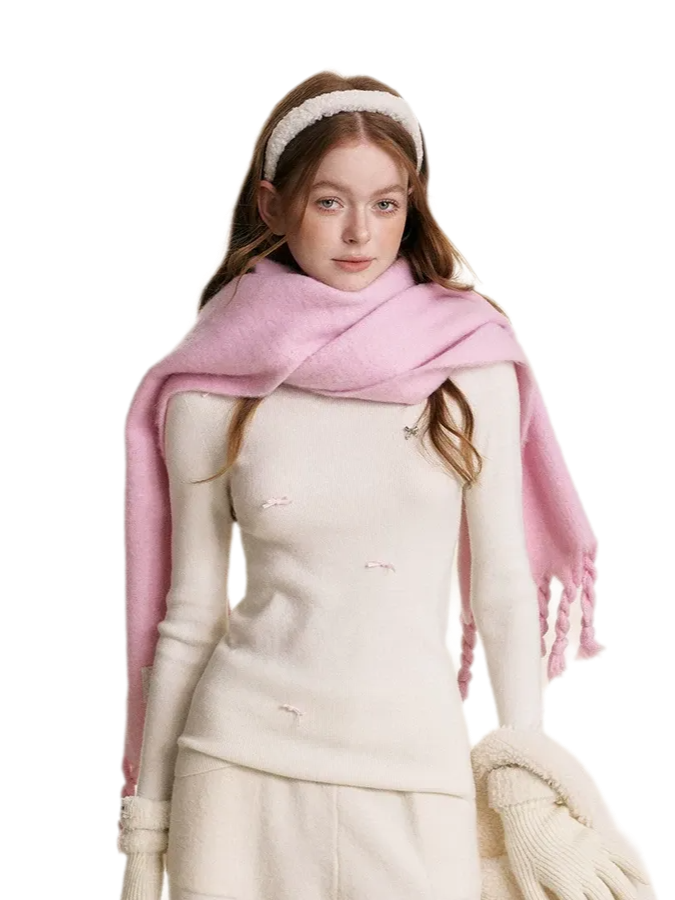 Winter Plush Long Scarf