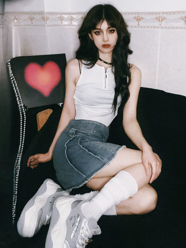 Silver Platform Sneakers