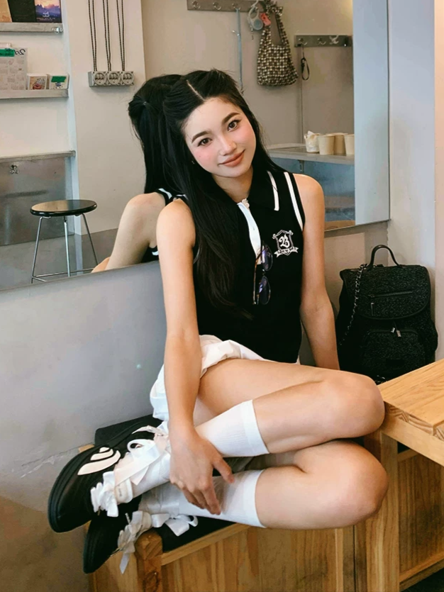Ribbon Ballet Flat Shoes