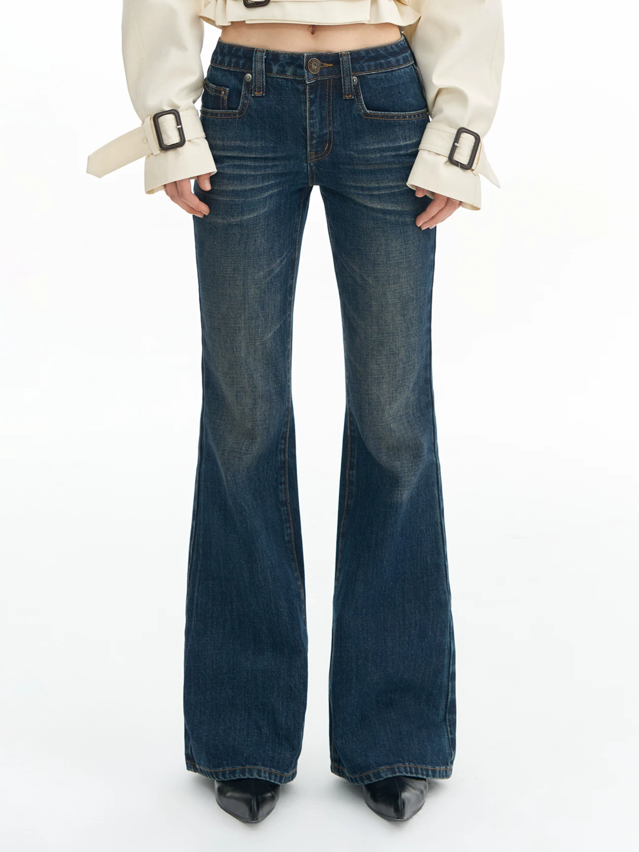 Vintage Micro-Flare Jeans