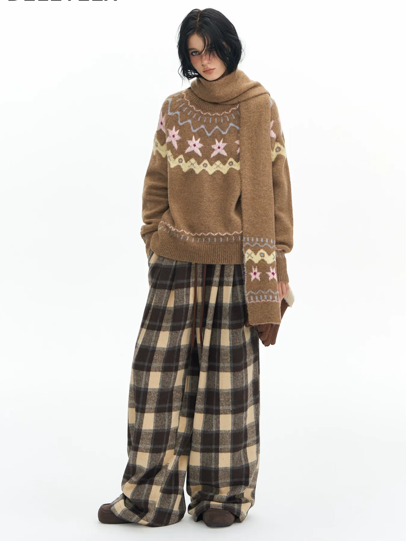 Fair Isle Wool Sweater