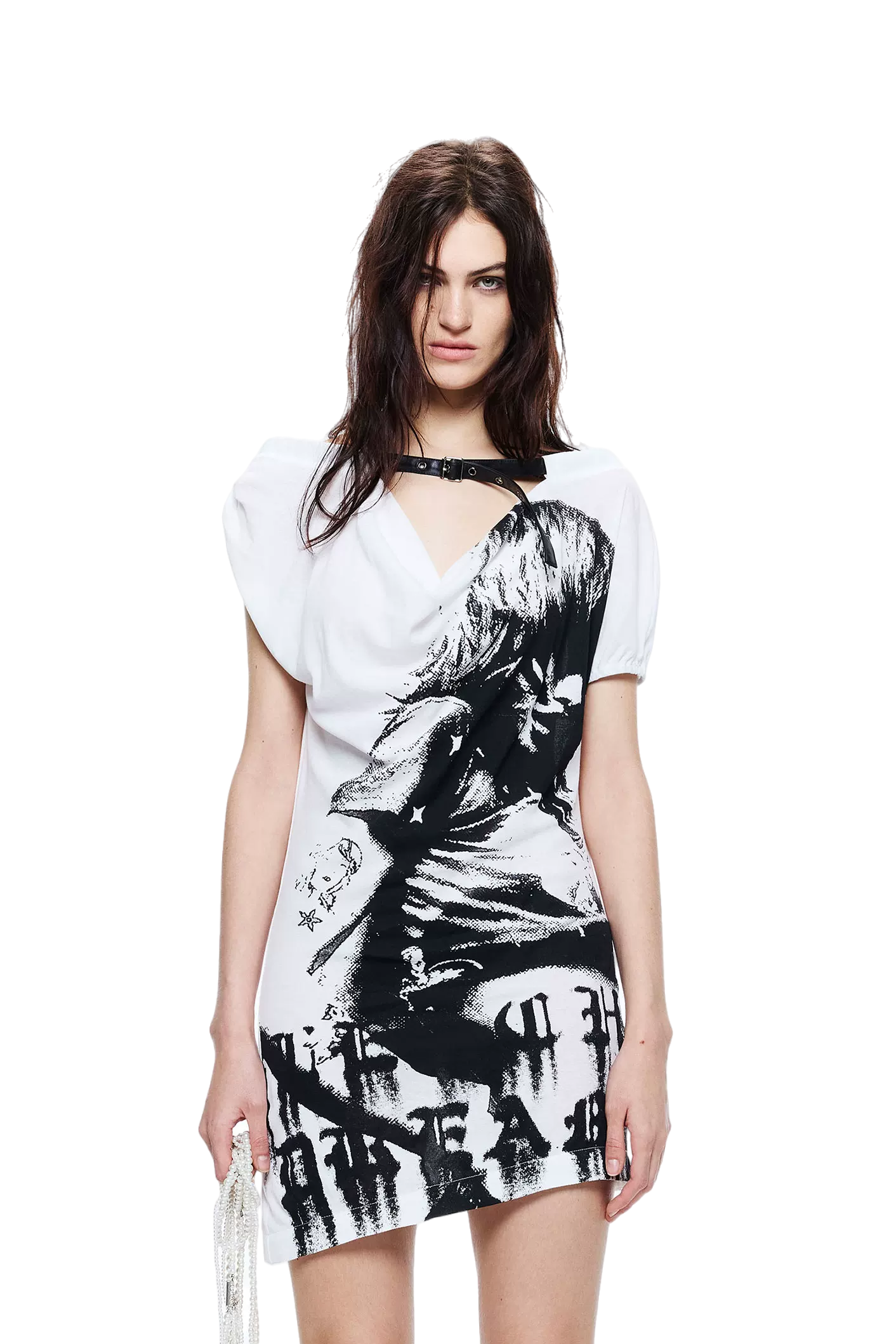 Asymmetric Off-Shoulder Dress