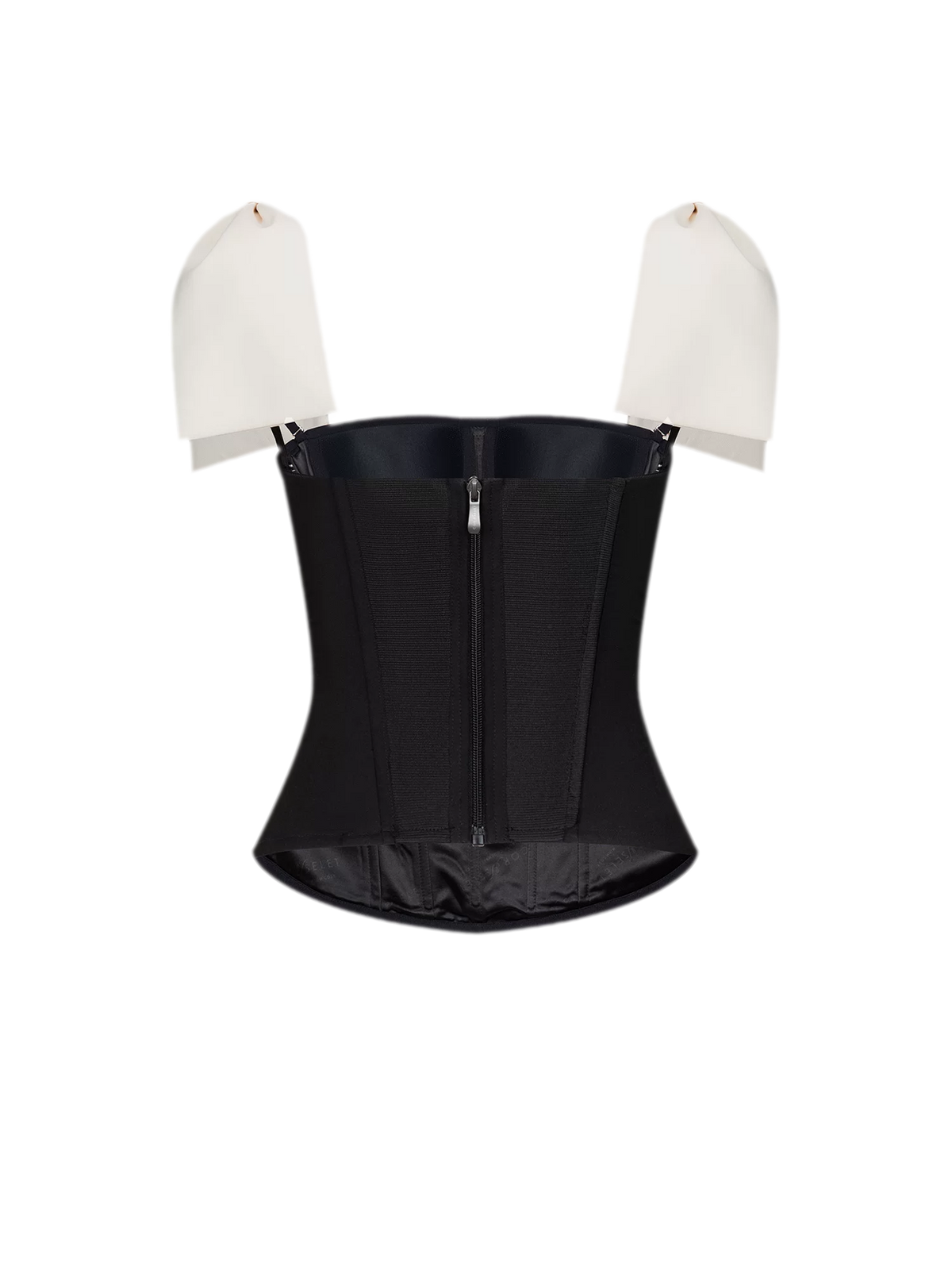 Structured Bow Square-Neck Corset