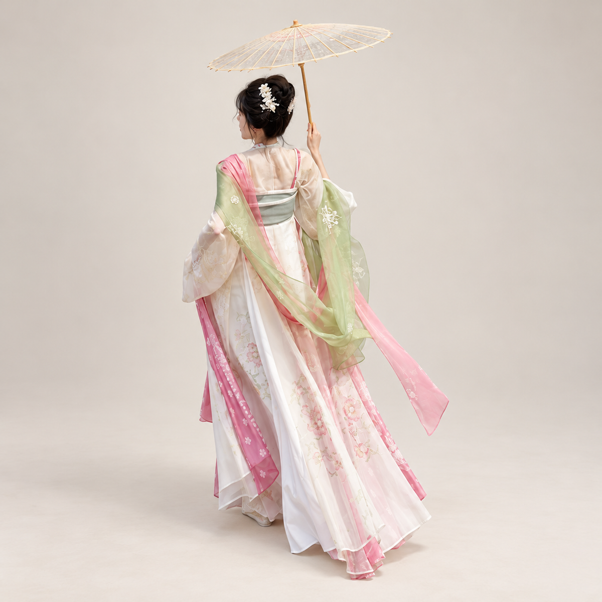 佩玉春风 Jade Spring Breeze Embroidered Pibo