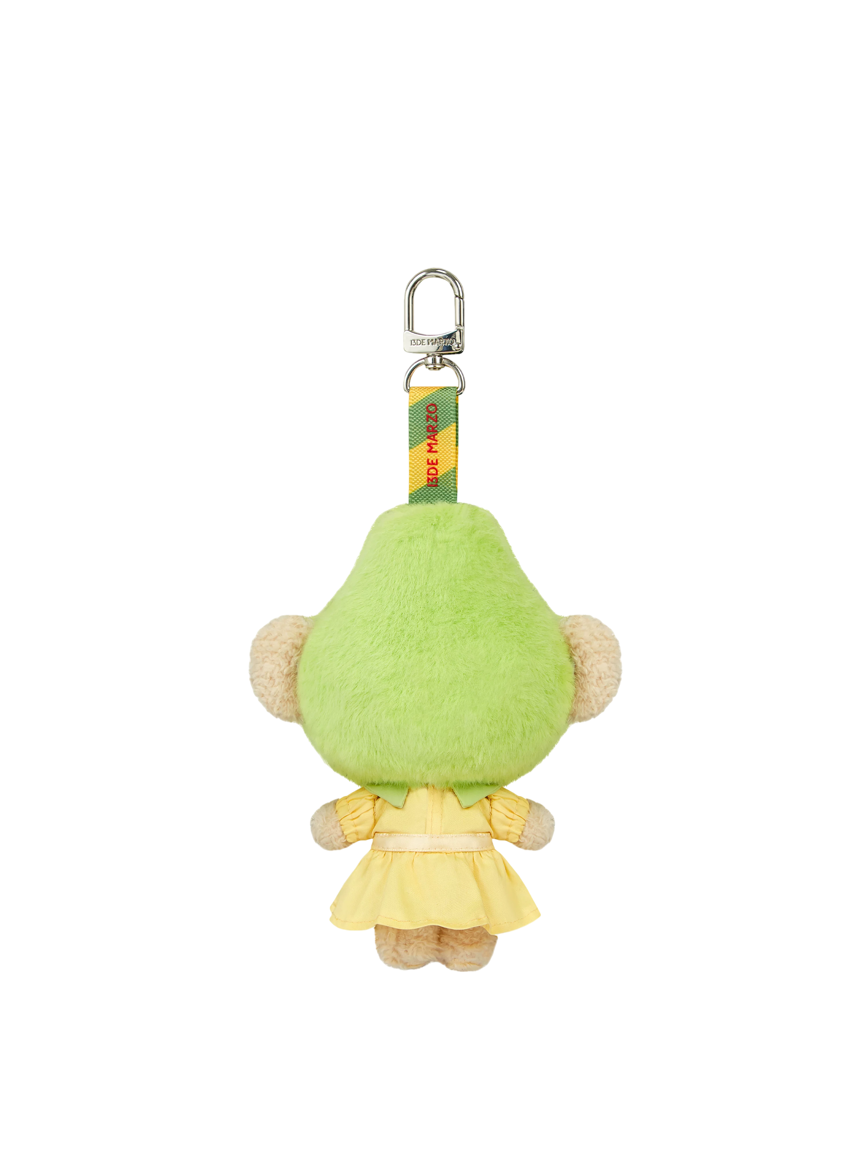 Plush Pear Fruit Keychain