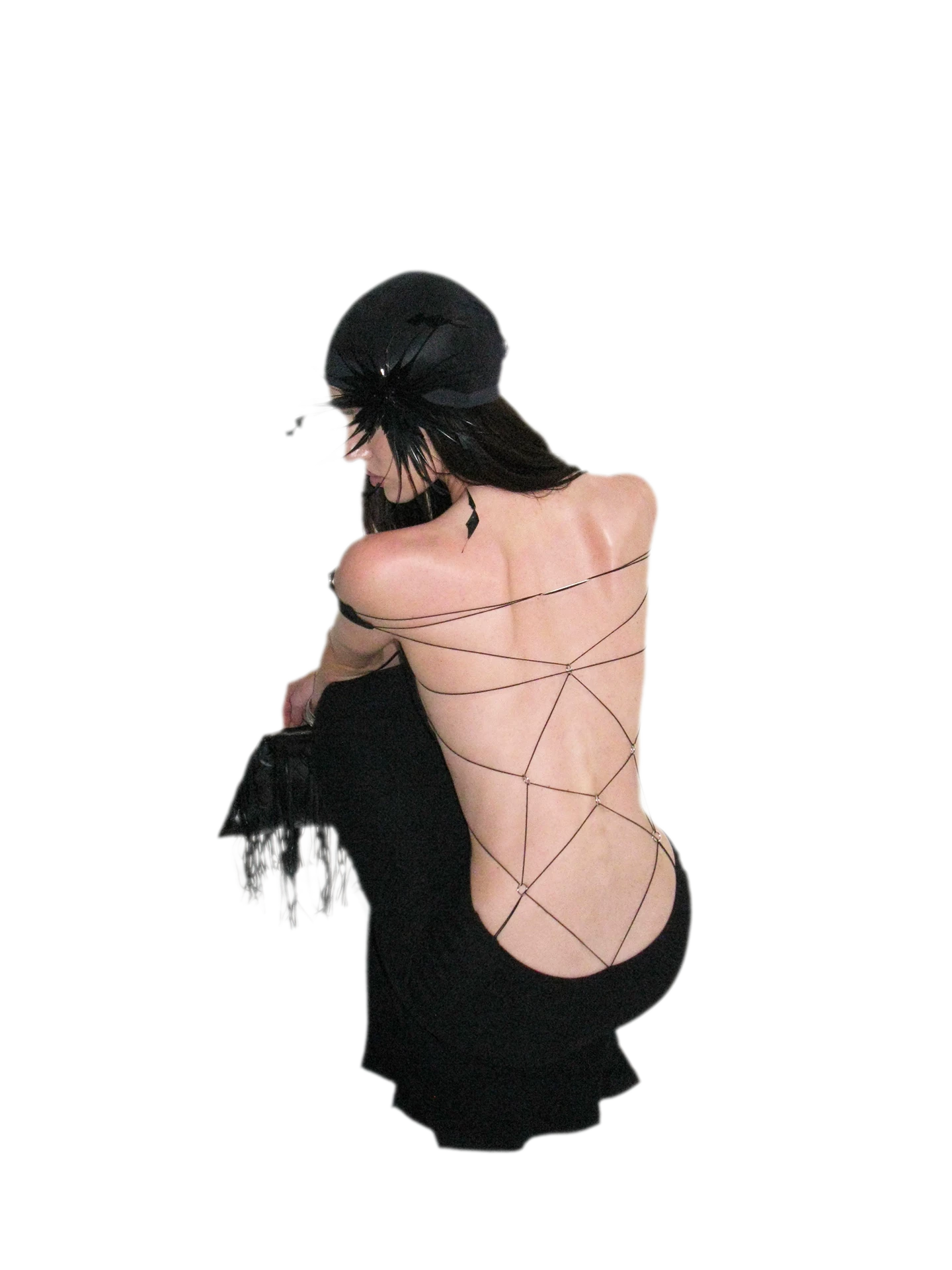 Back Tie Mermaid Dress