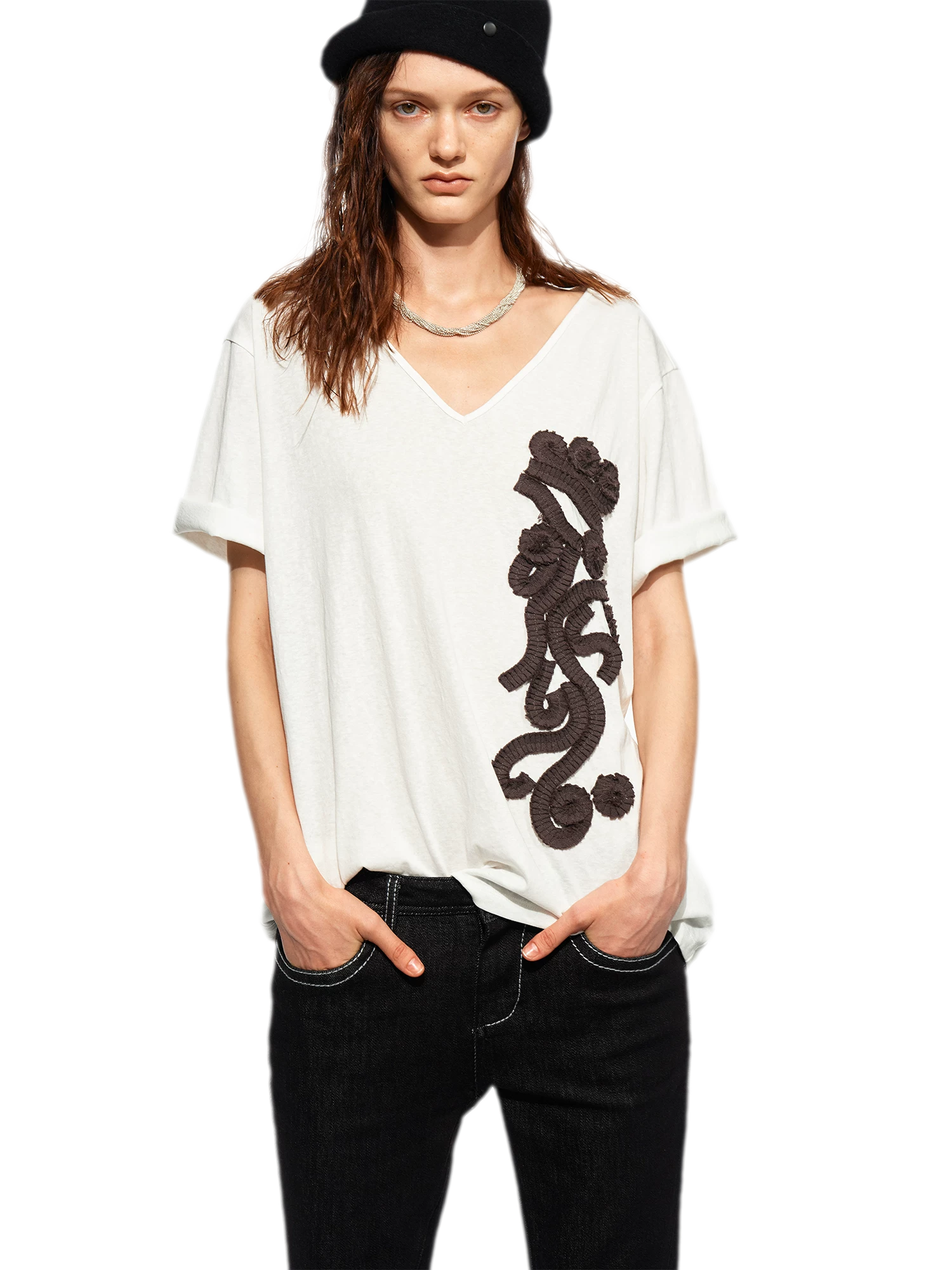 Vintage V-Neck T-Shirt