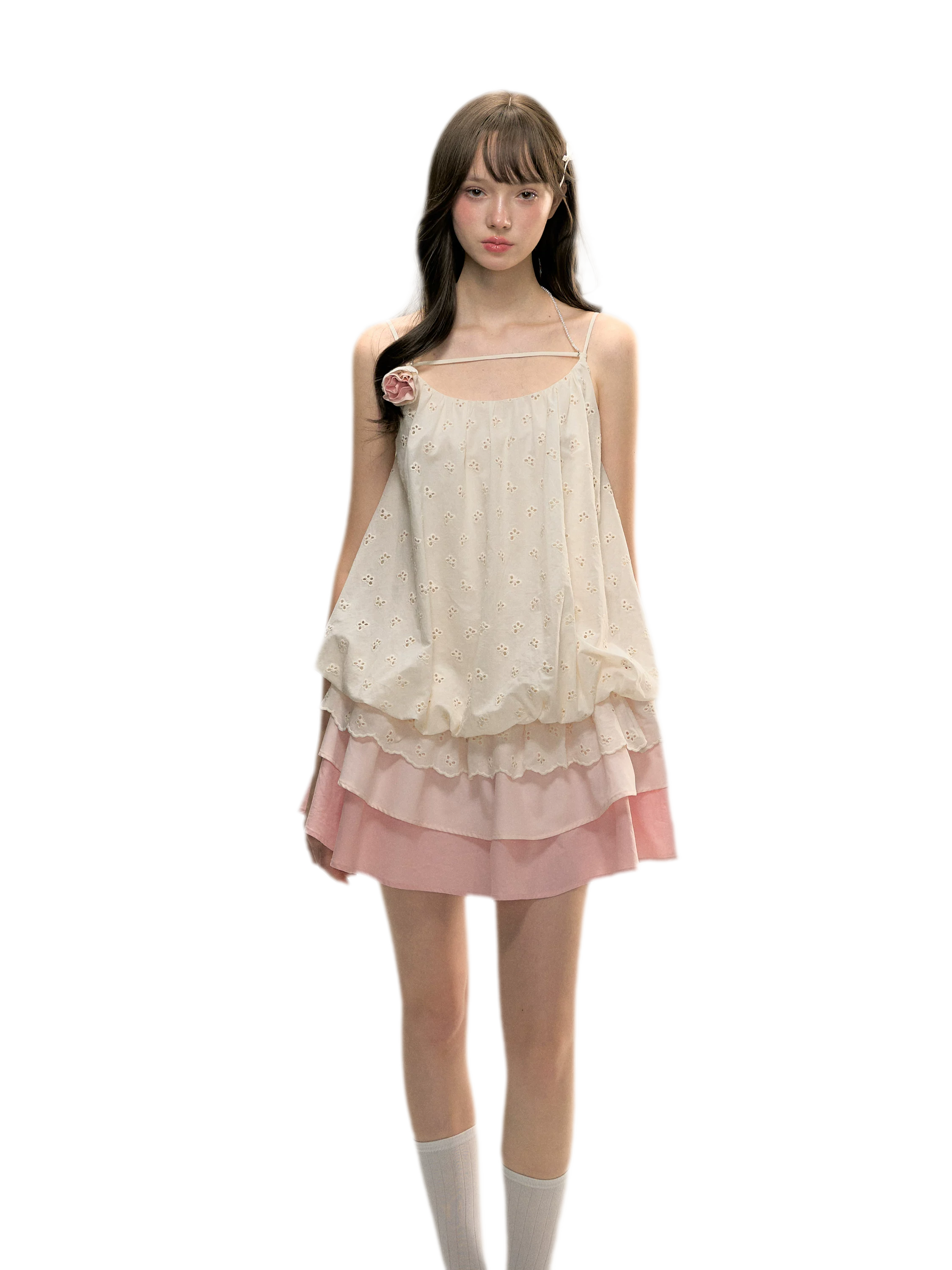 Layered Gradient Dress