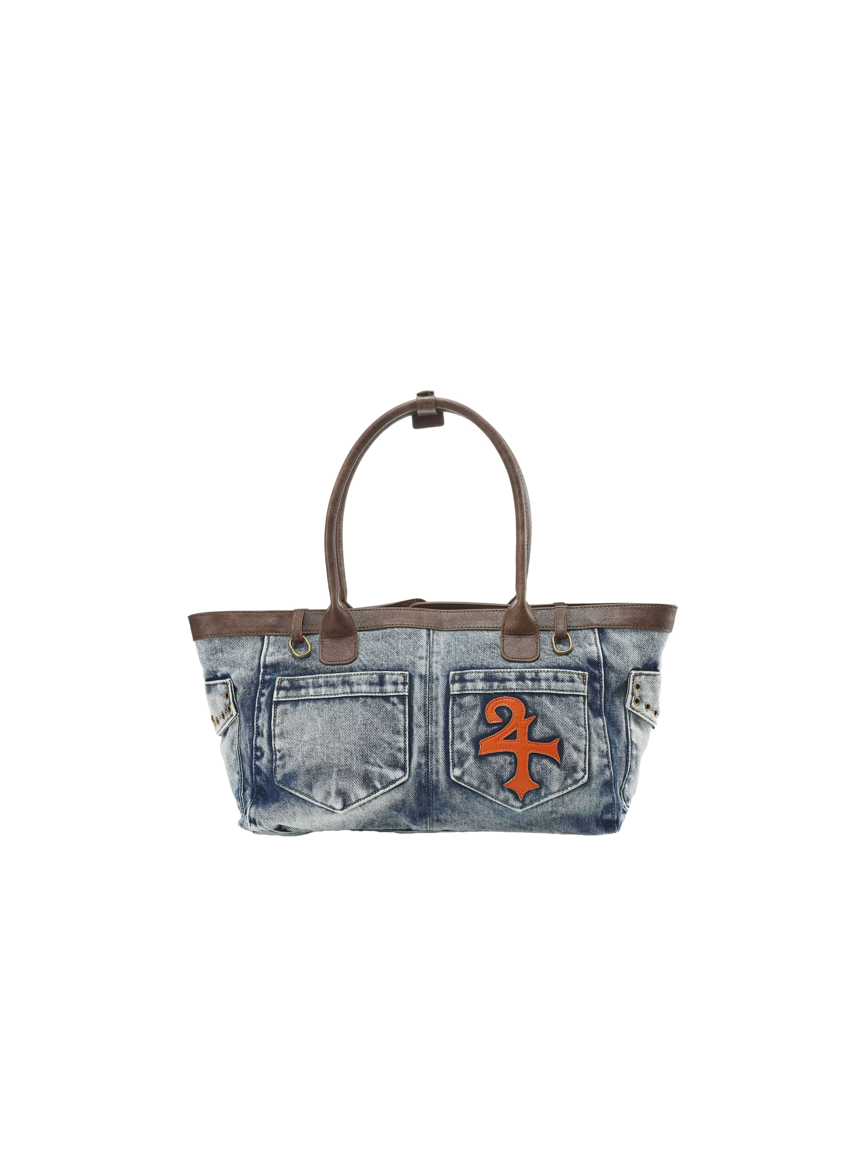 Camouflage & Denim Tote Bag