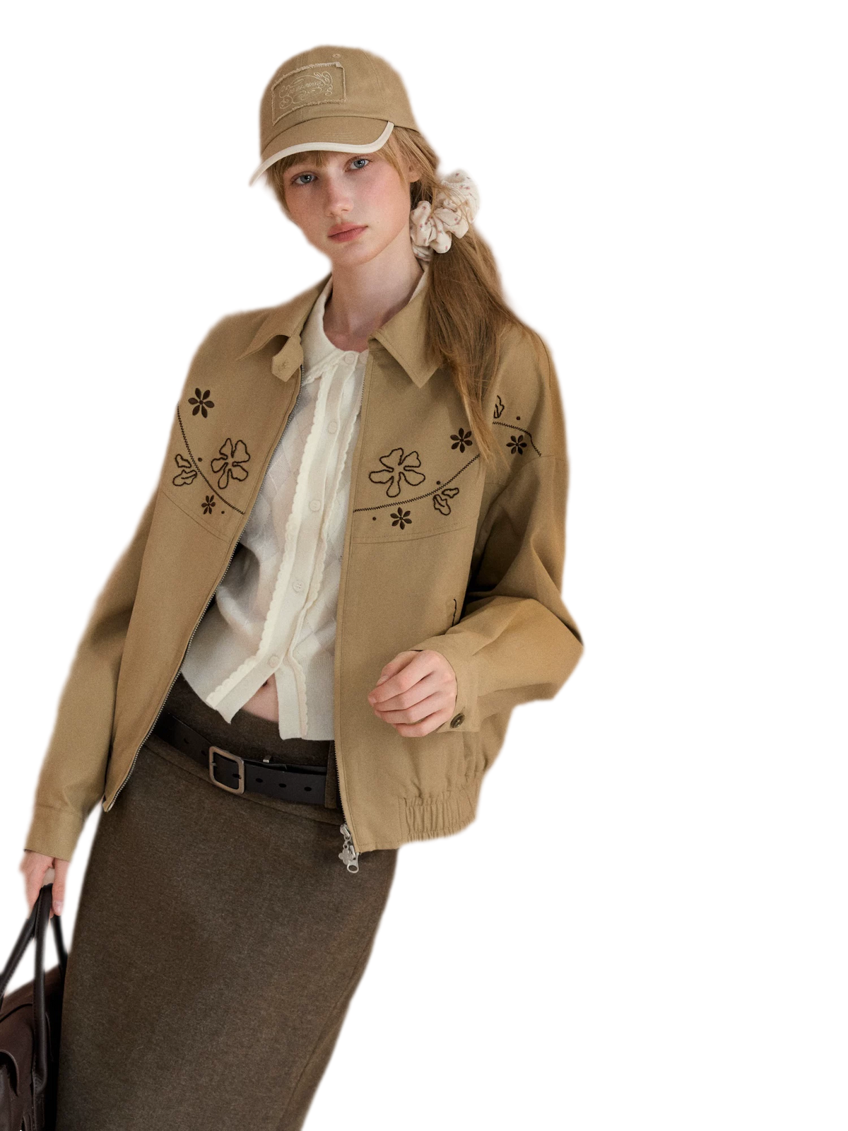 Embroidered Vintage Workwear Jacket