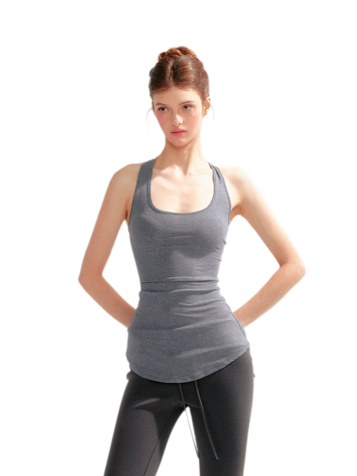 Tencel Twist Tanktop mit Ringerrücken