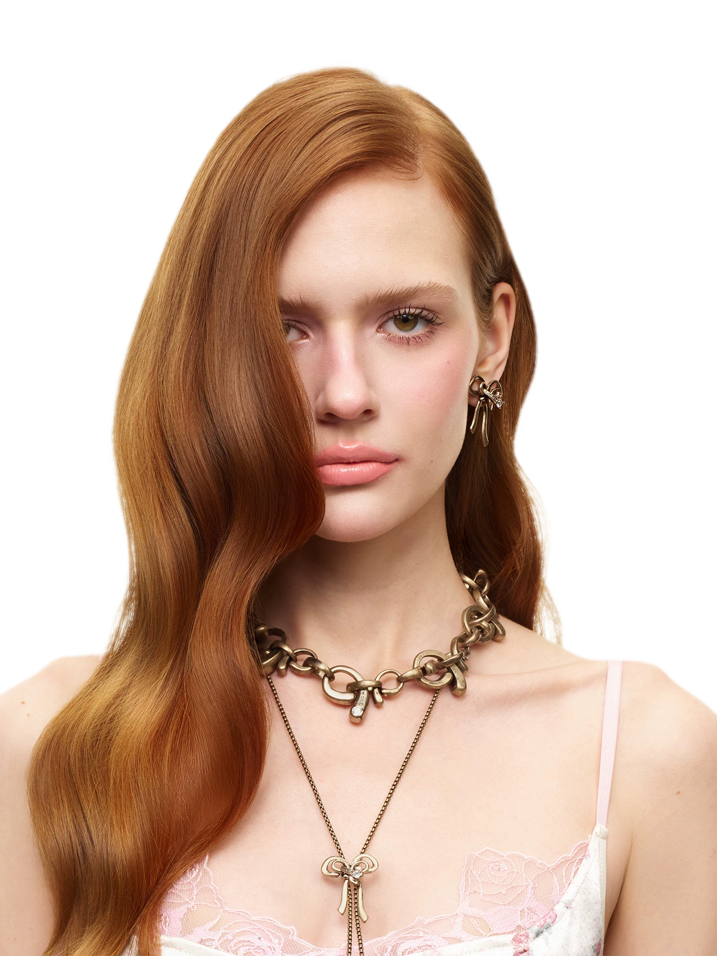 Vintage Bow Choker Necklace