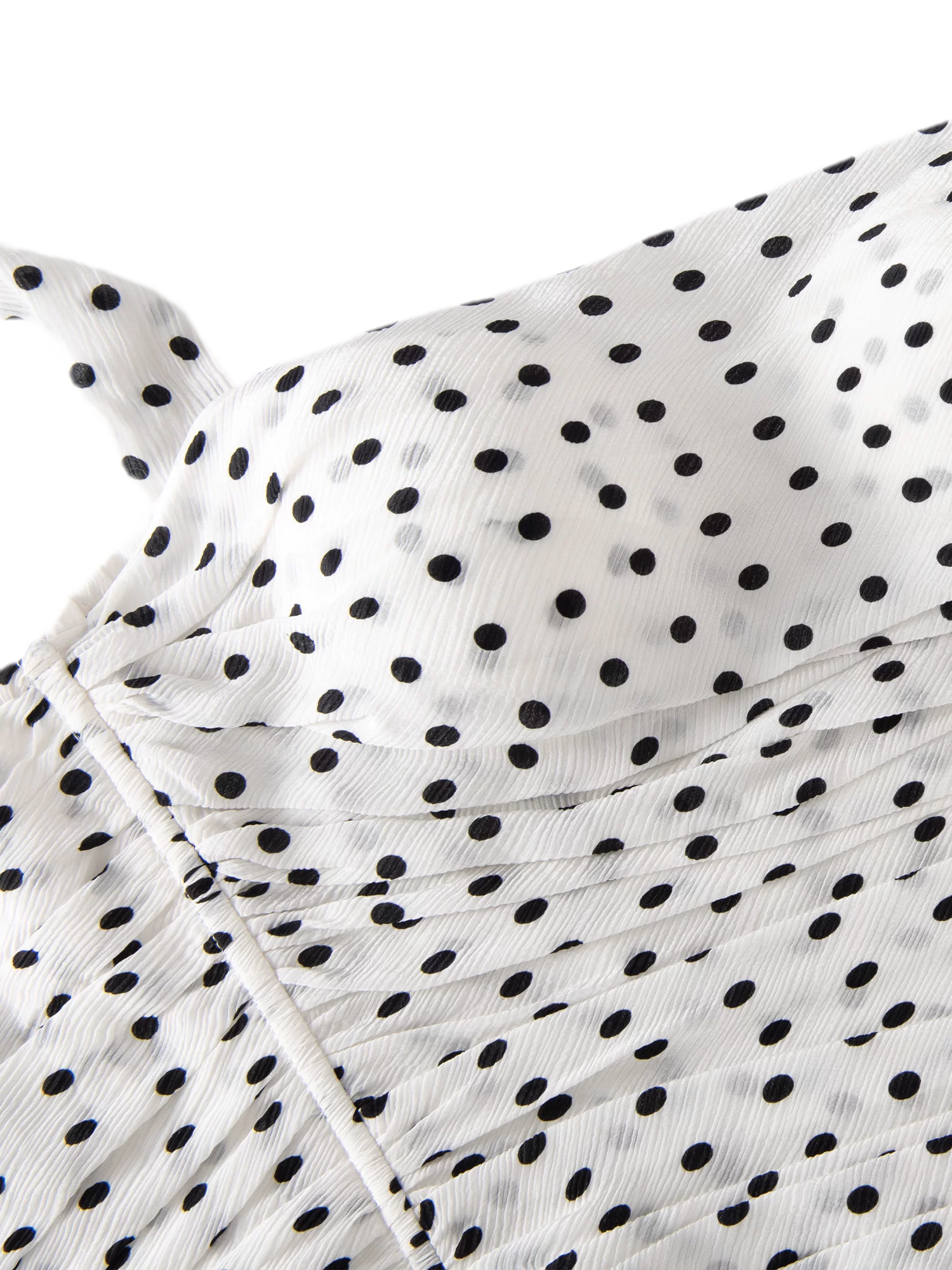Polka Dot Bustier Top