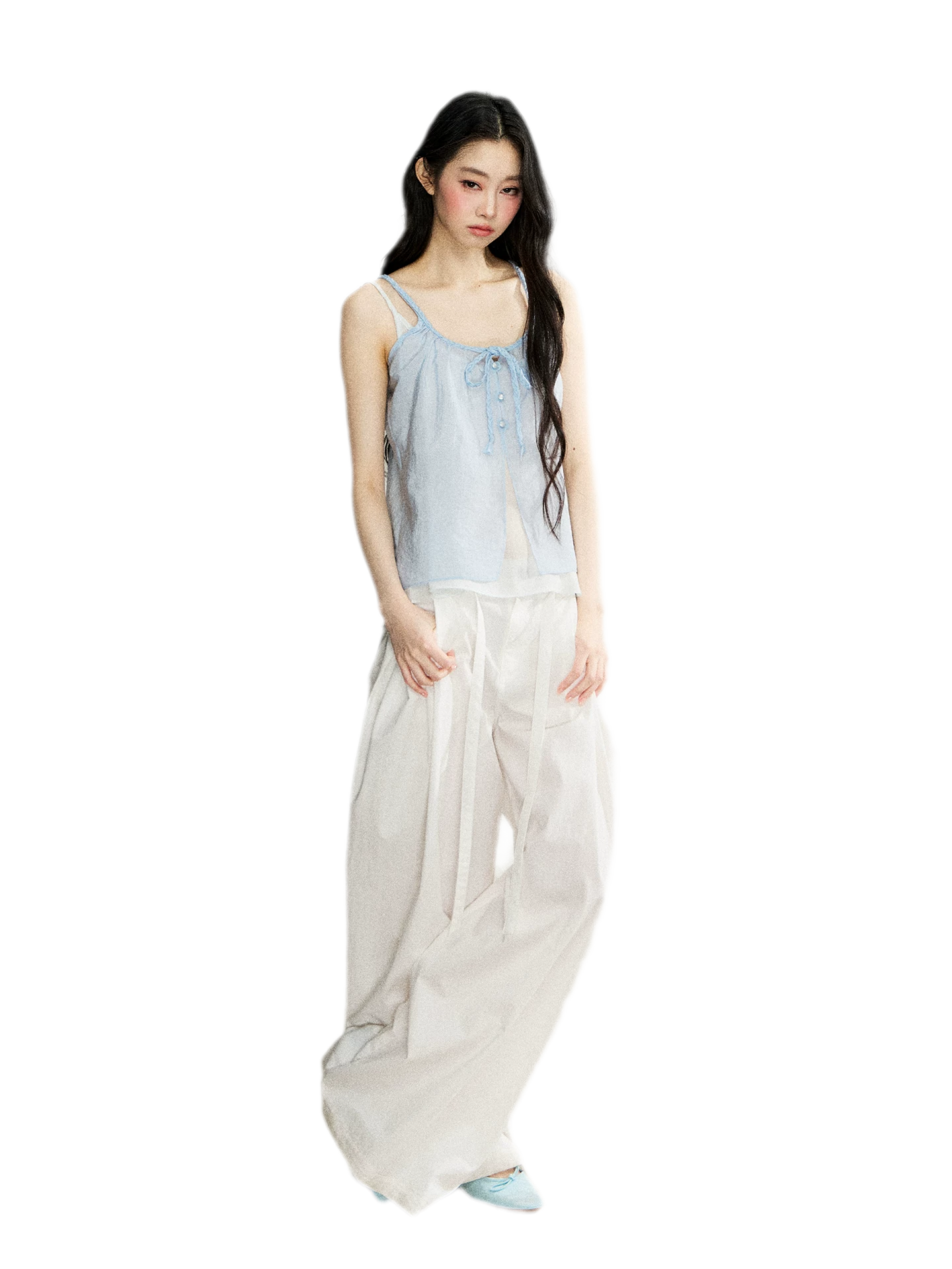 Wide Leg High Waist Pants