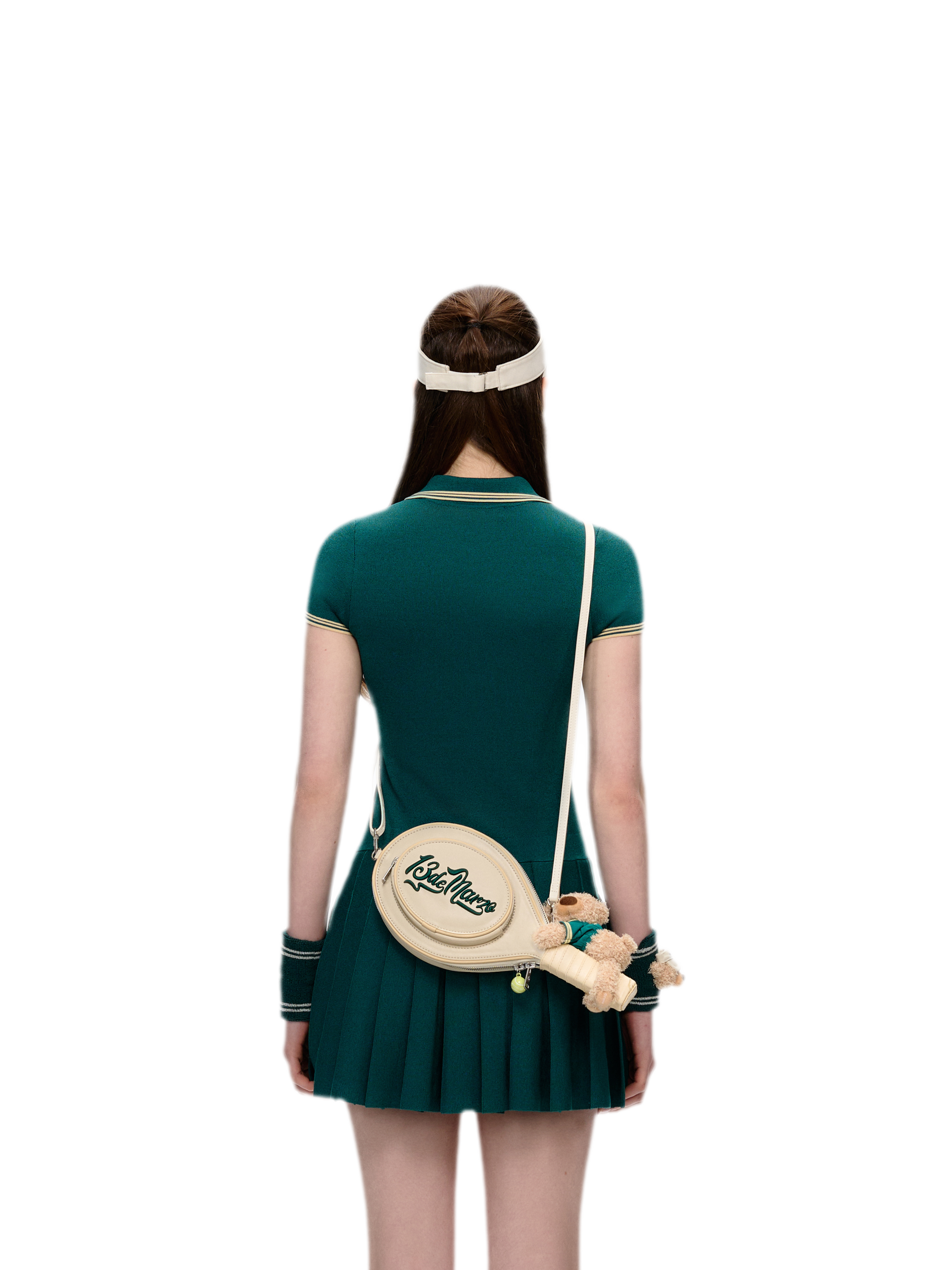 Tennis Pleated Polo Dress