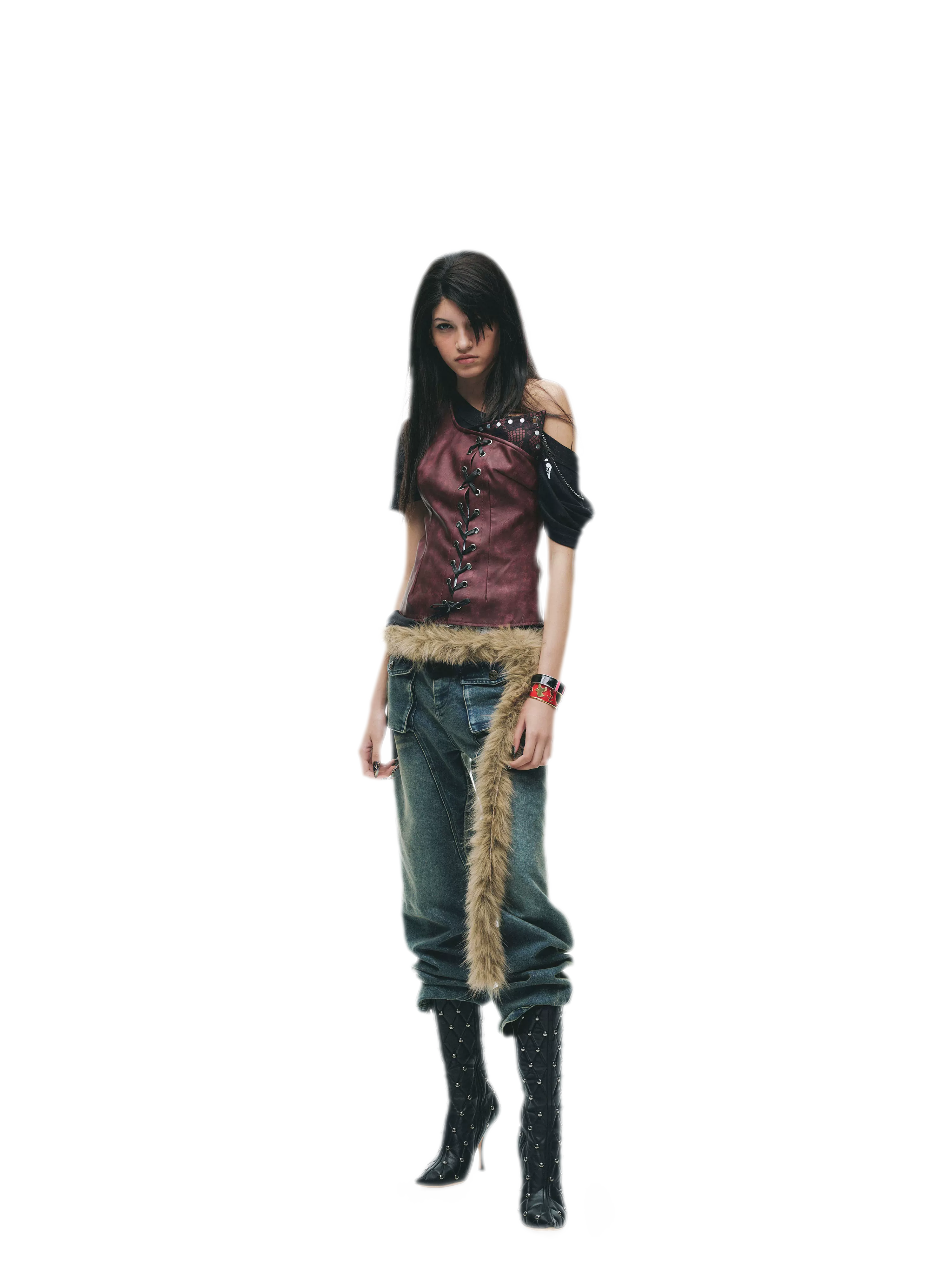 Grunge Lace Cami Top