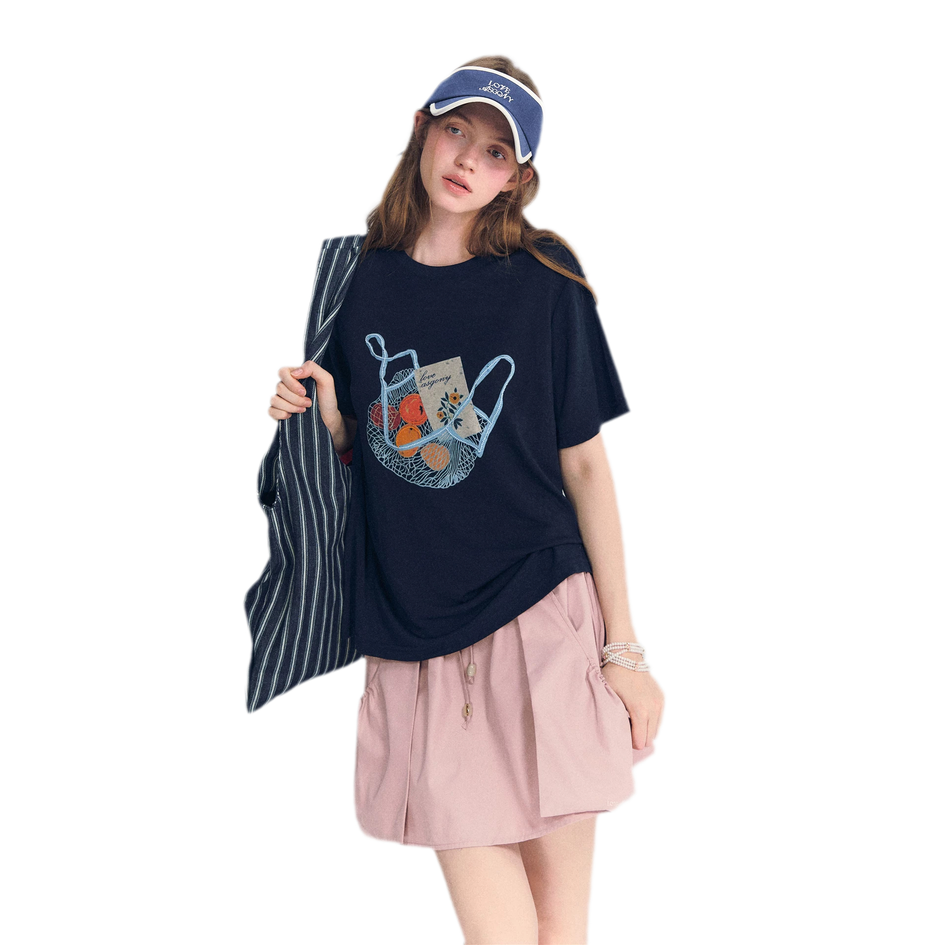 Fruit Embroidery Tee
