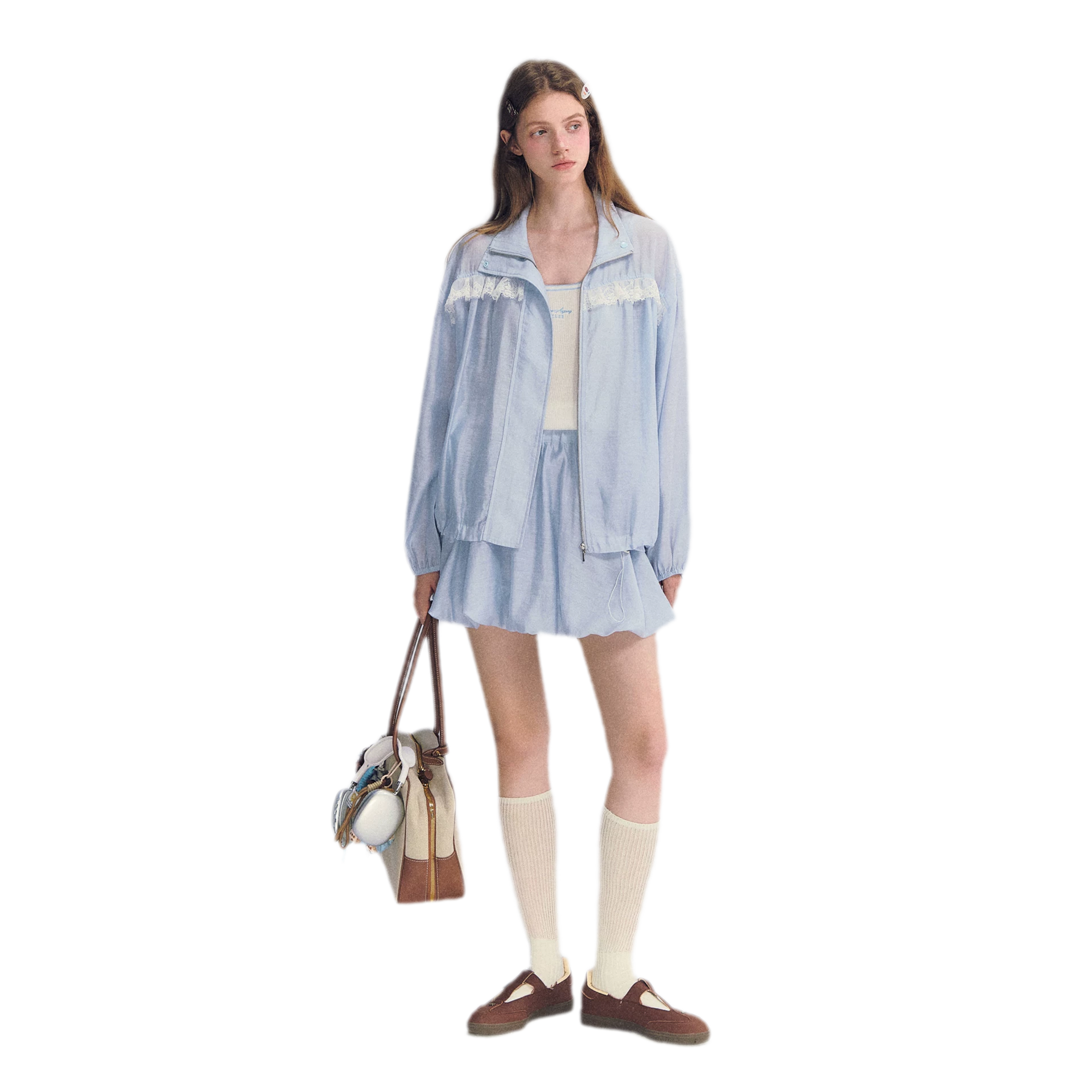 Lyocell Lace Sun Jacket Set