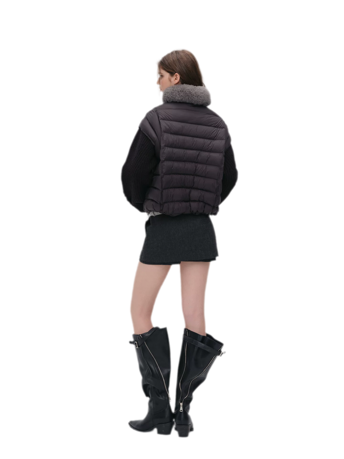 Detachable Sleeve Down Vest