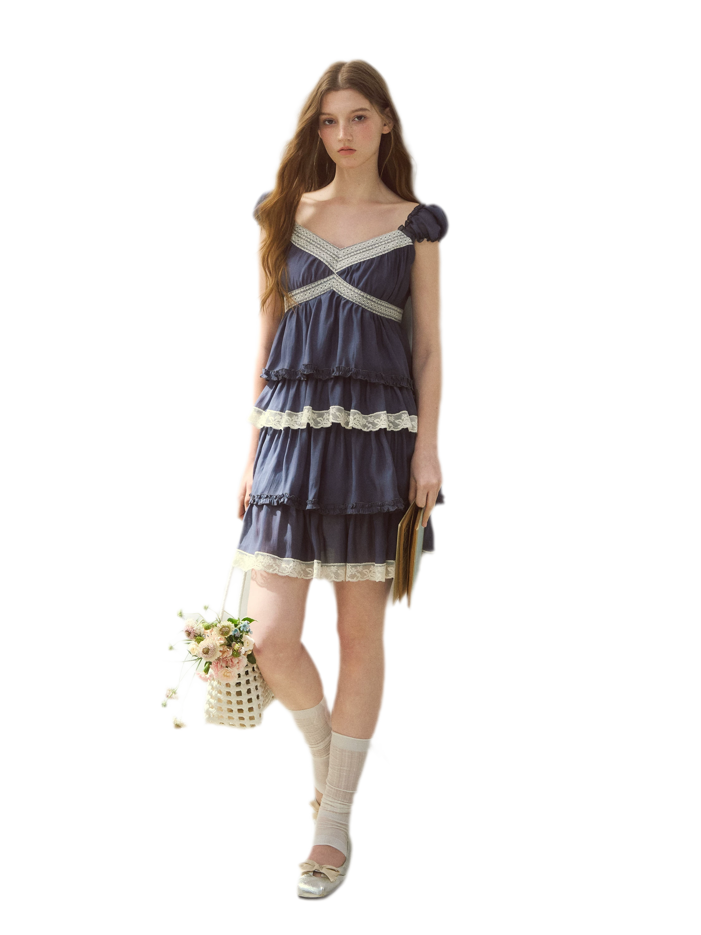 Summer Isles Tiered Dress