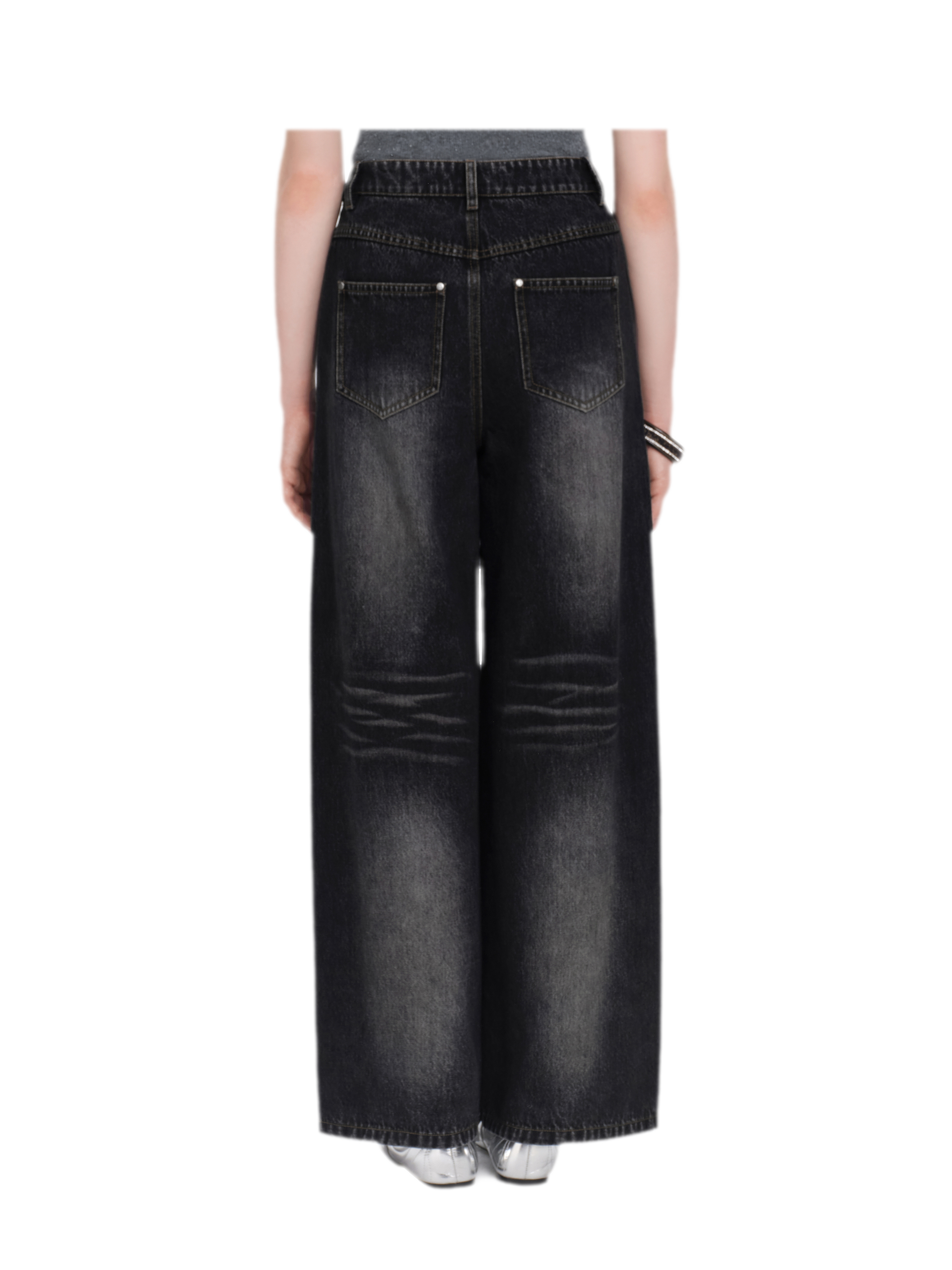 Bear Base Wide Jeans