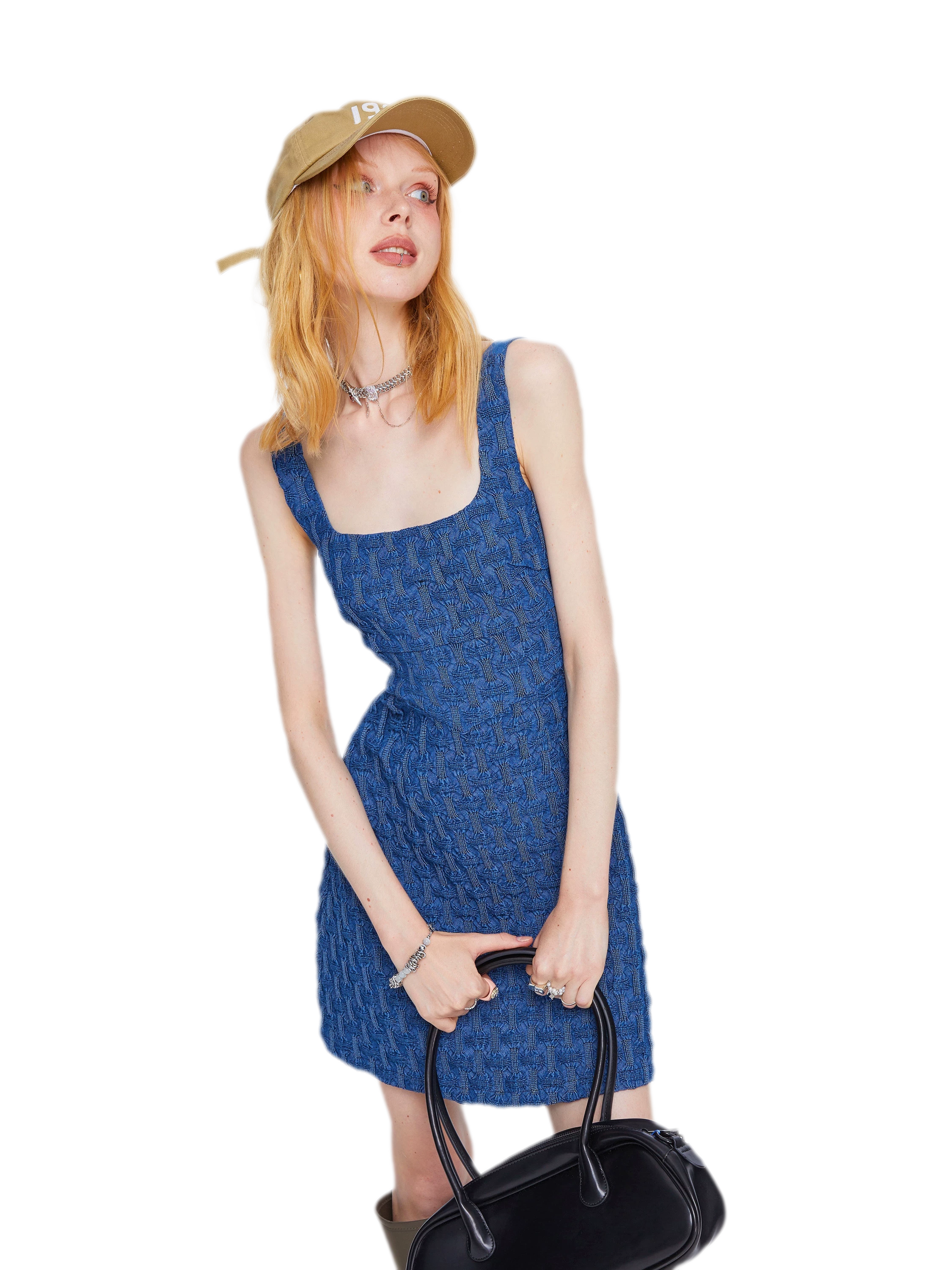 Denim A-Line Dress
