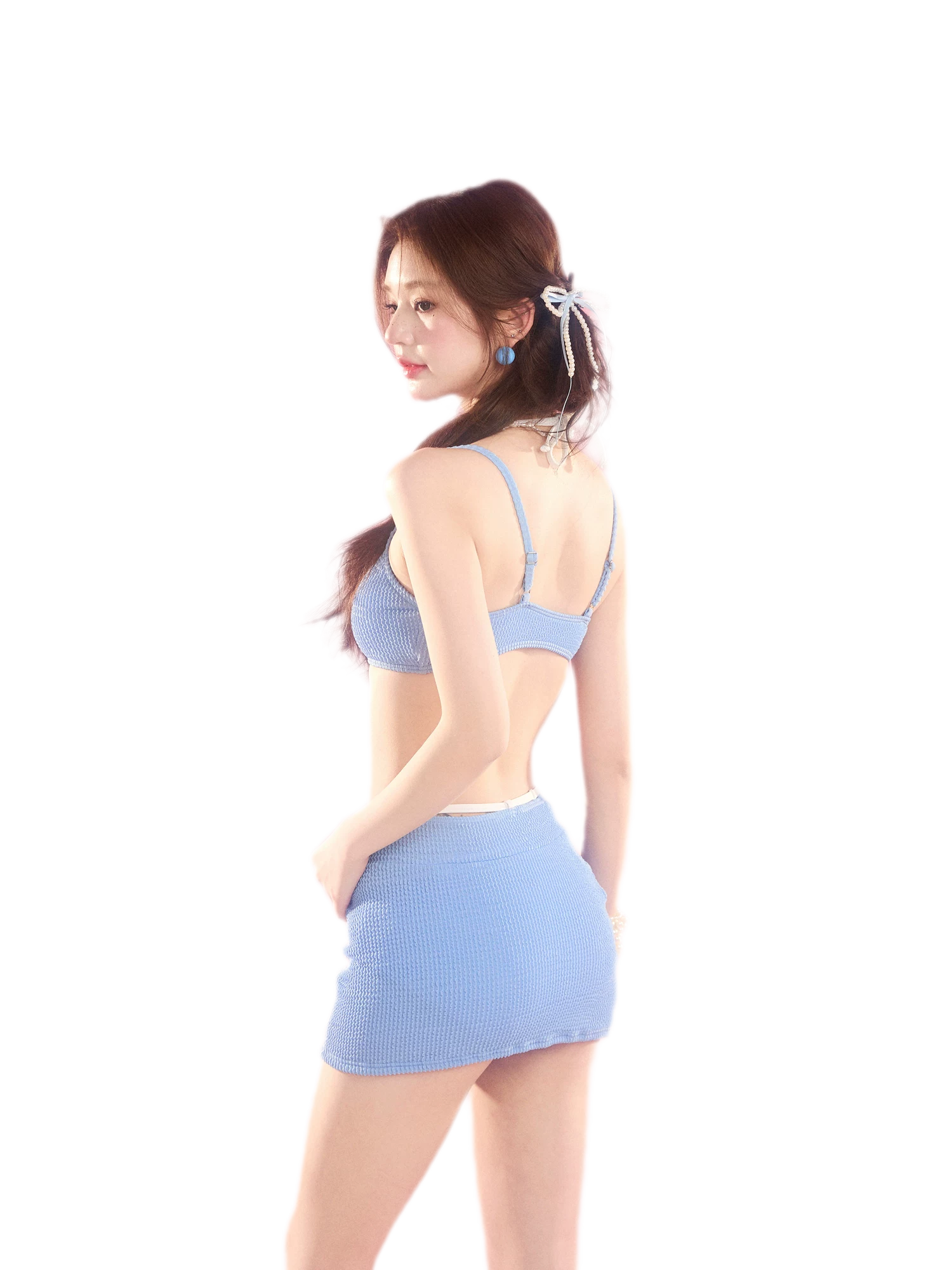 Baby Blue Bikini Set
