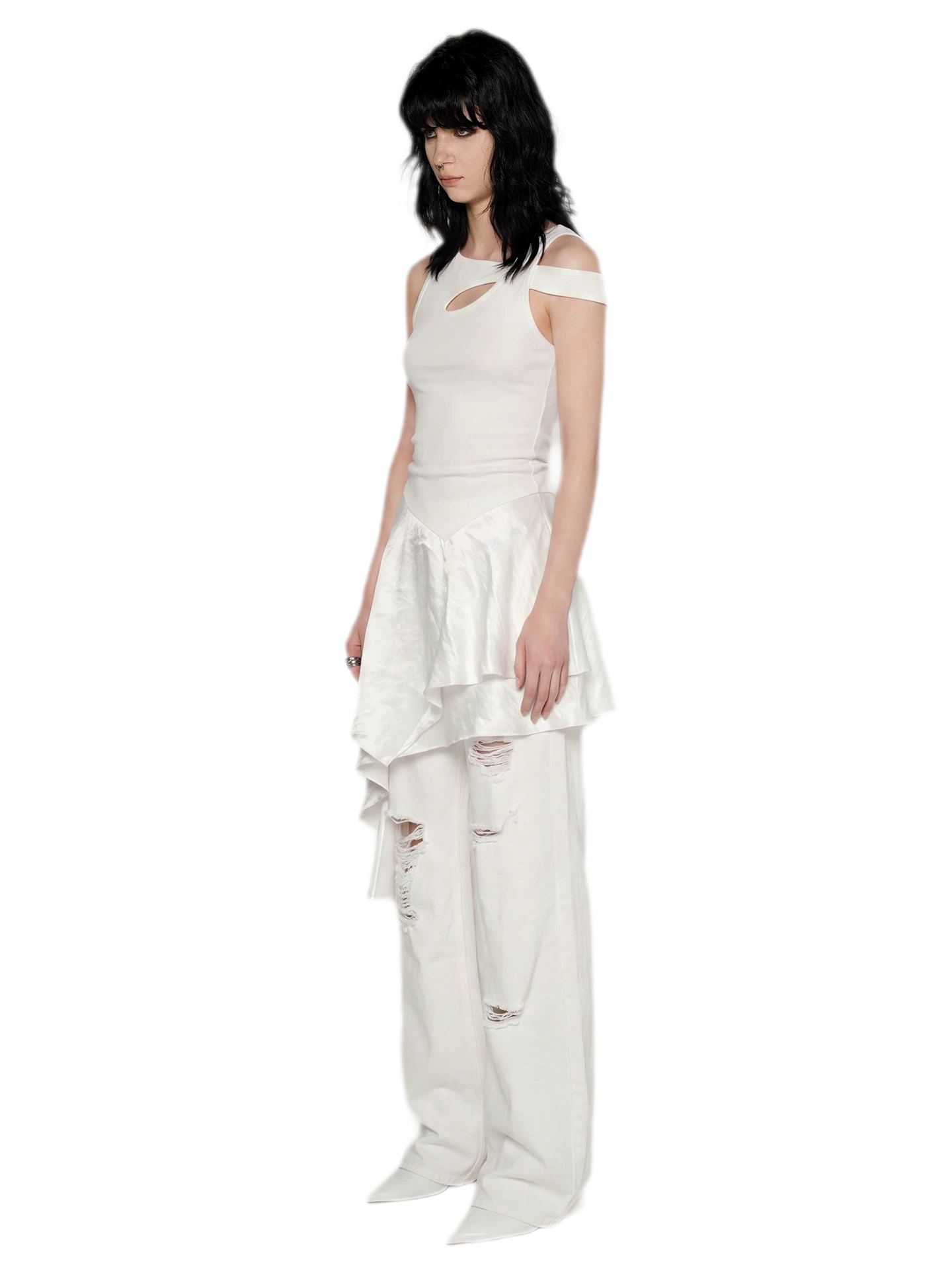 Asymmetric Layered Dress