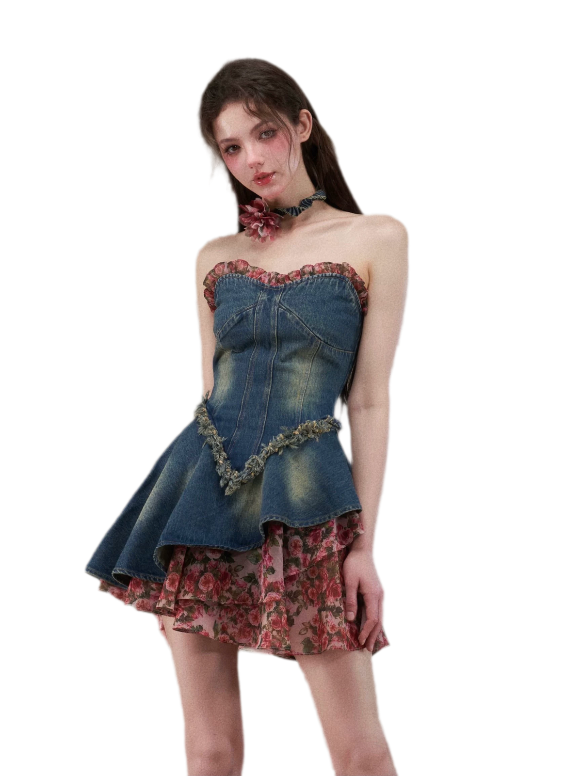 Vintage Floral Lace Choker Necklace