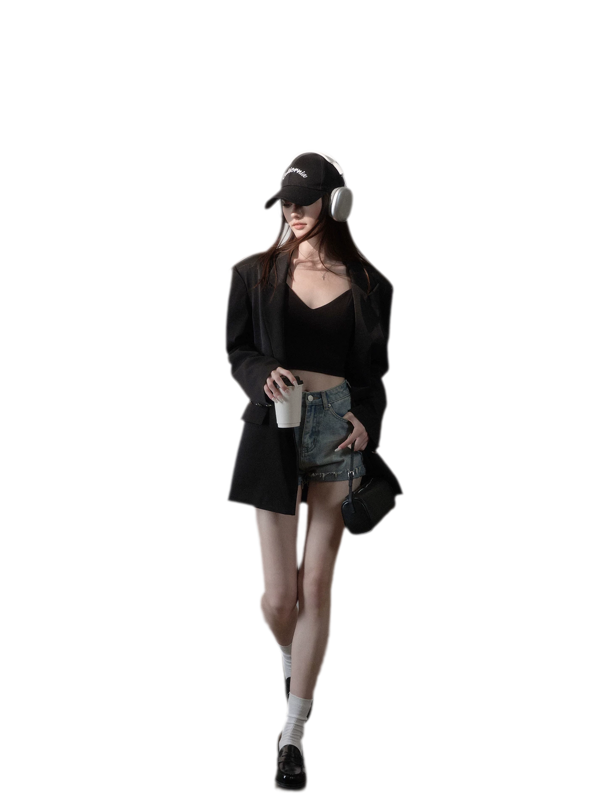 Satin Sash Relaxed Blazer