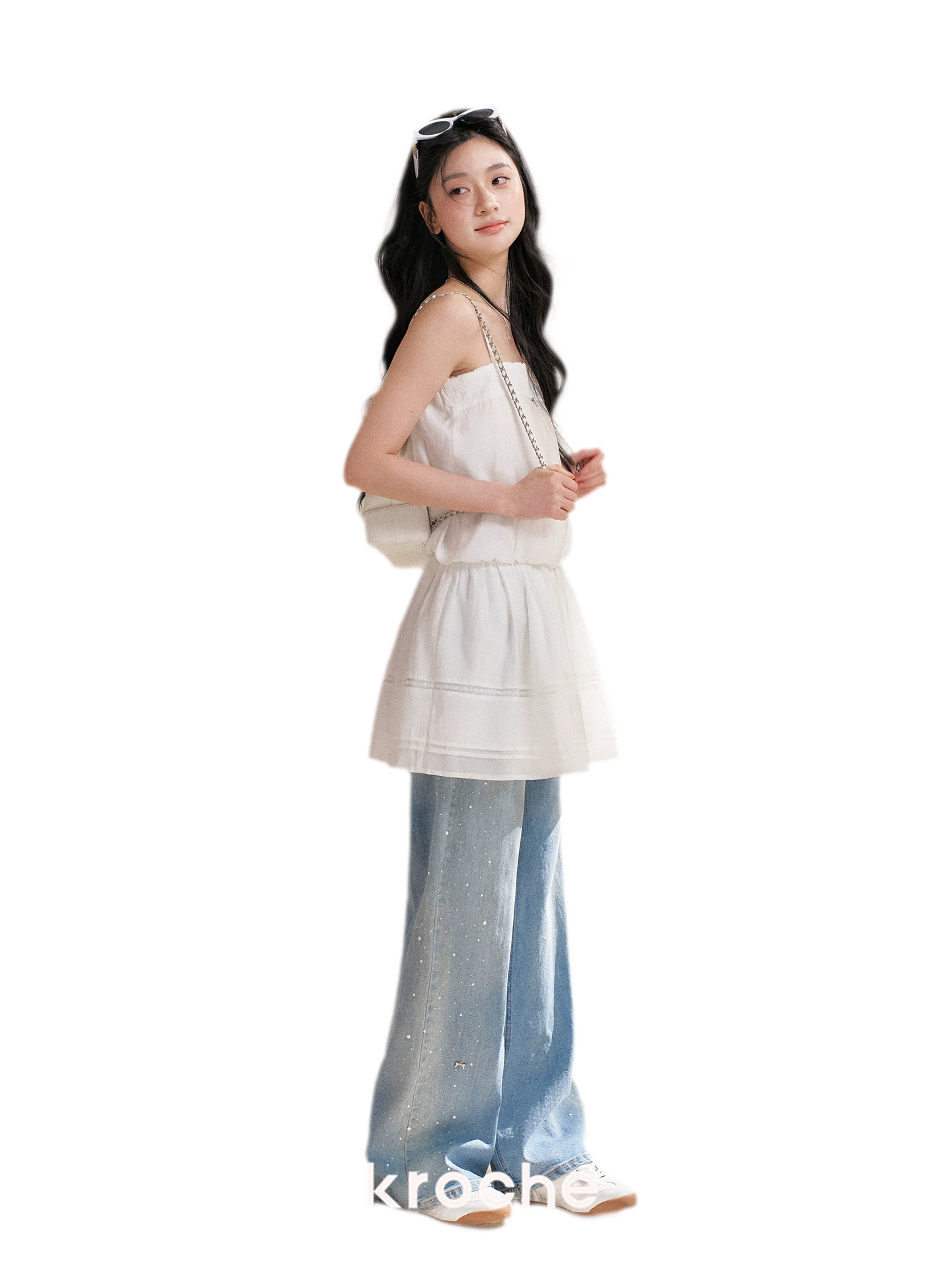 Staycation Straight Leg Moonlight Jeans