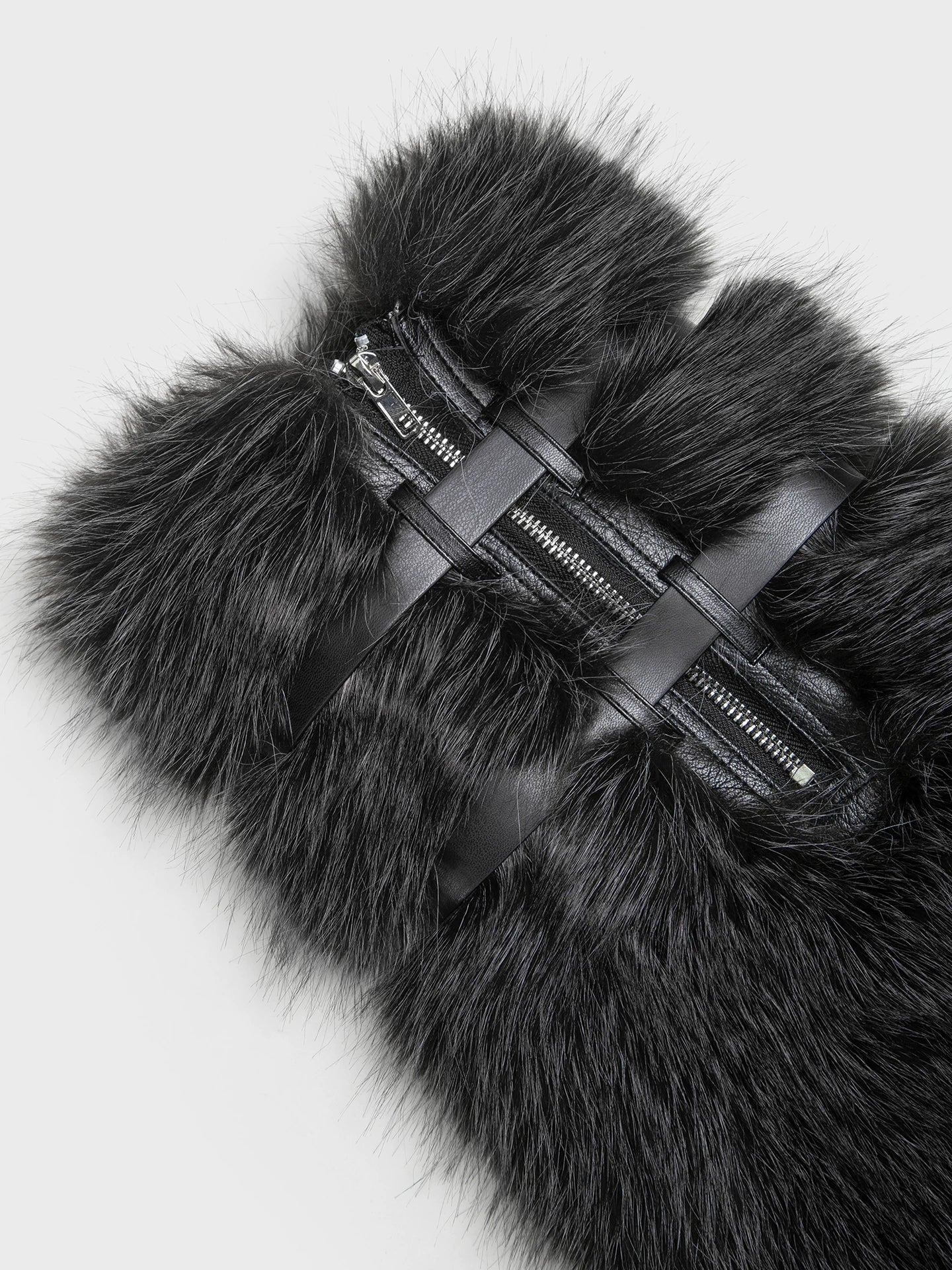 Furry Buckle Boot Covers