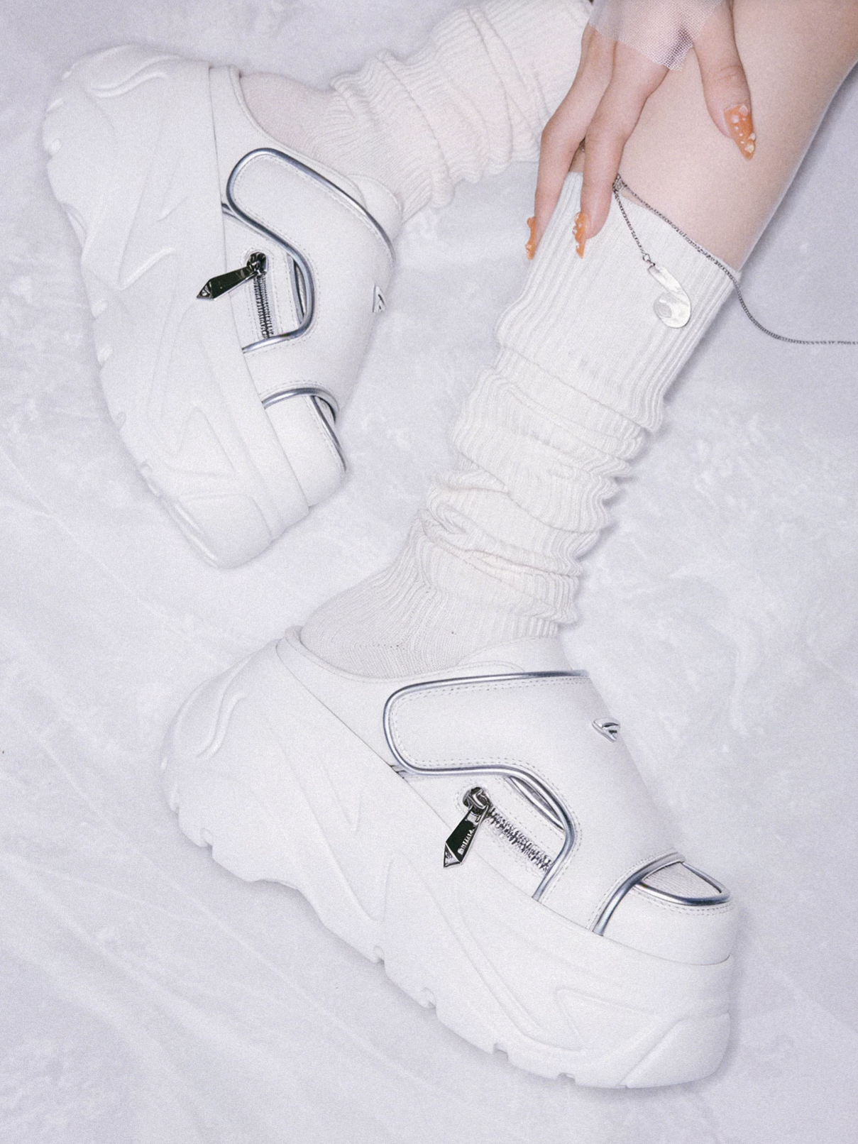 Thick Sole Mule Sandals