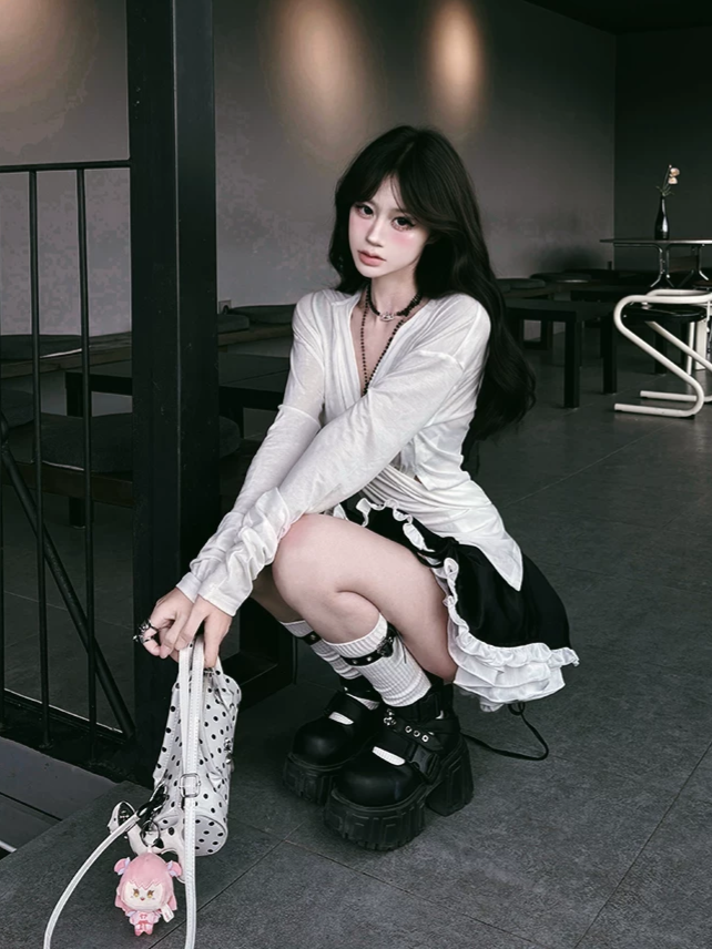 Buckle Lug Sole Boots