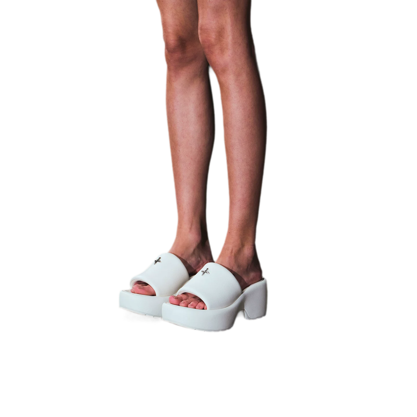 Leather High Heel Sandals