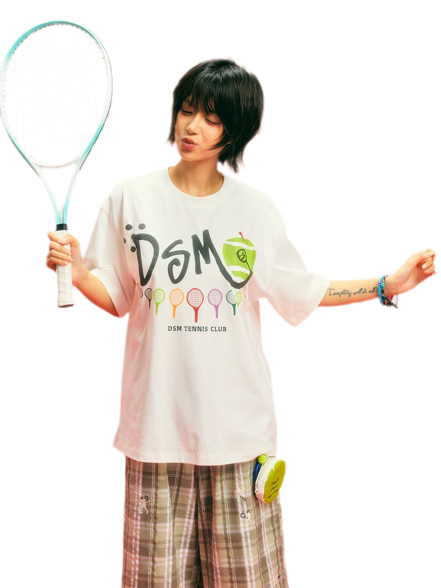 Cooling Graphic Tennis T-Shirt