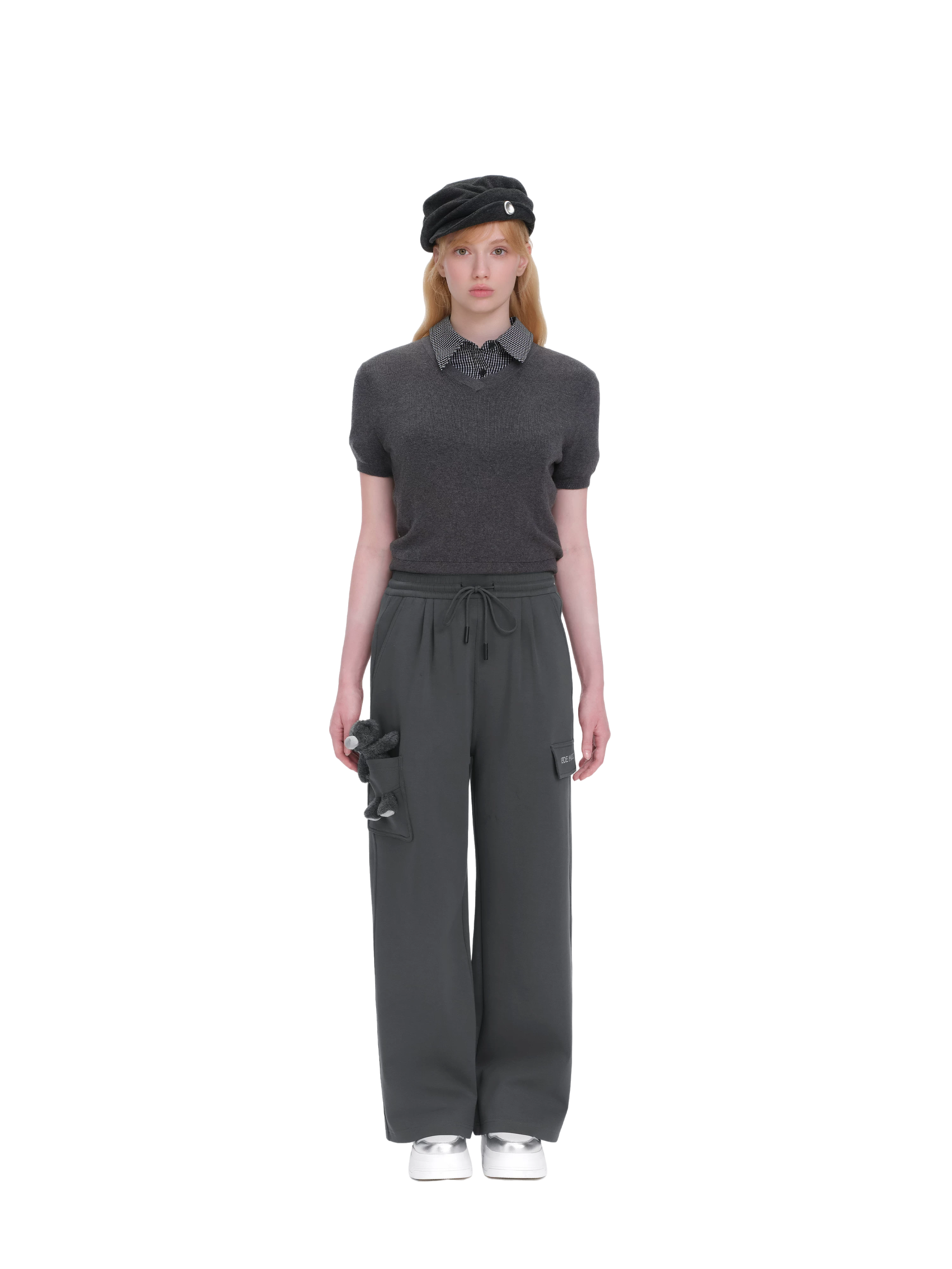Straight Leg Casual Pants