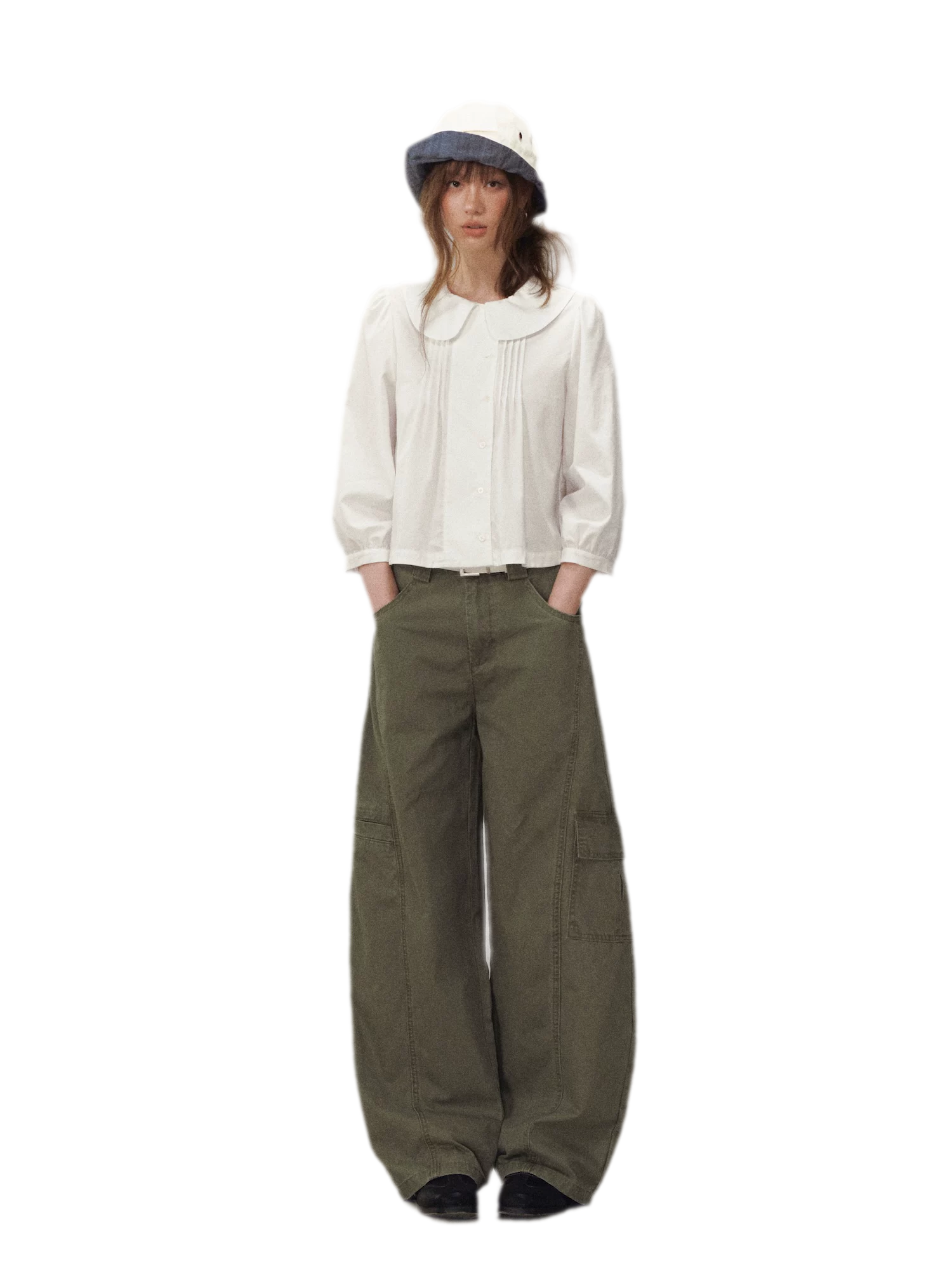 Utility Wide-Leg Pants