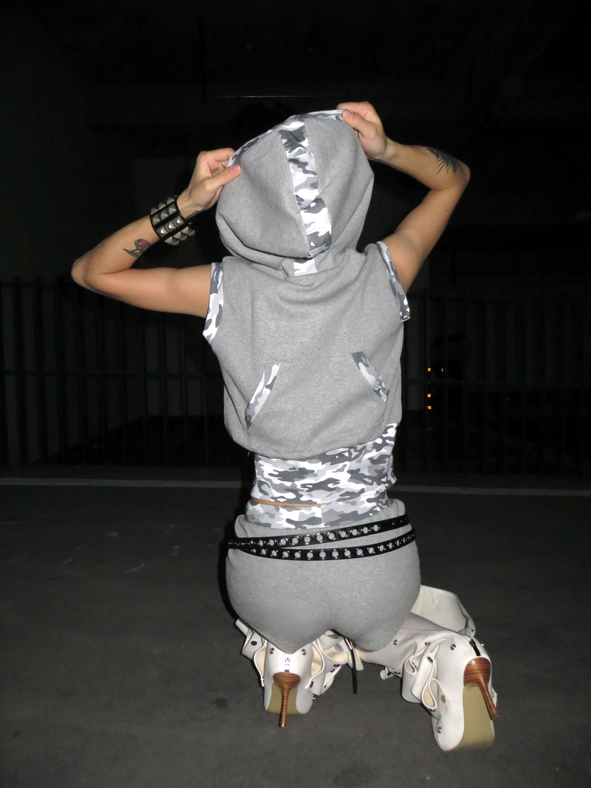 Camo Graphic Streetwear Set