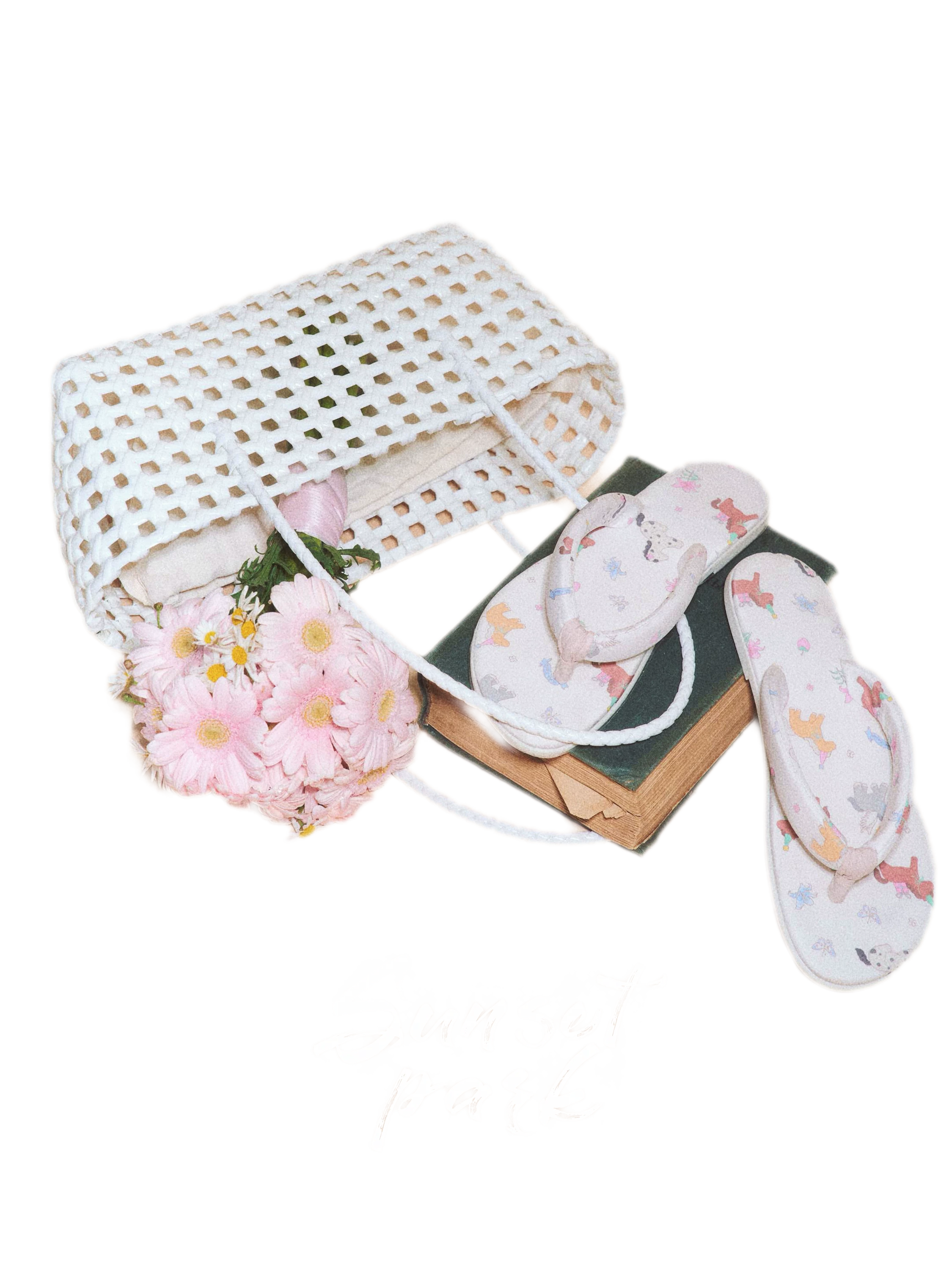 Original Pony Print Flip Flops