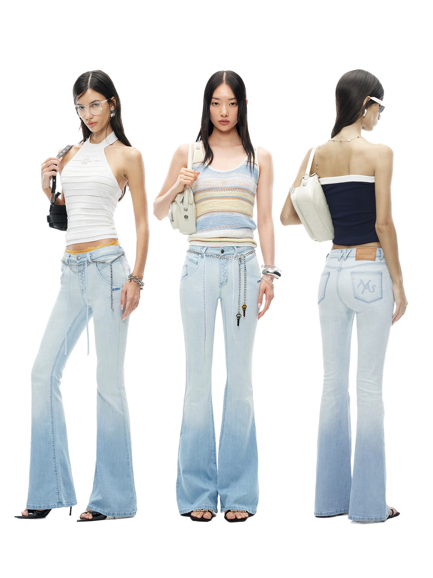 Summer Vacation Cool Hemp Slim Flare