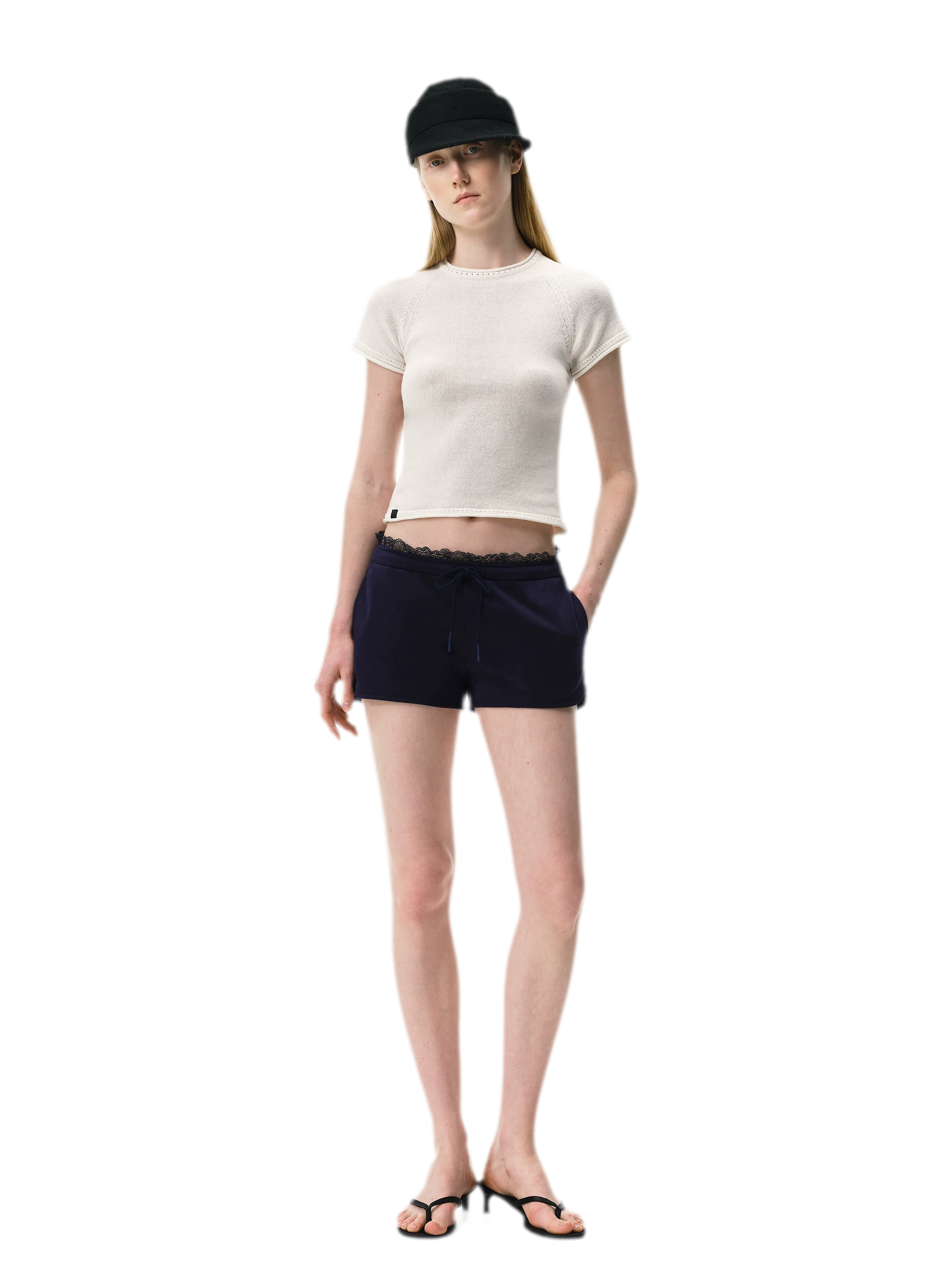 Linen Knit T-Shirt