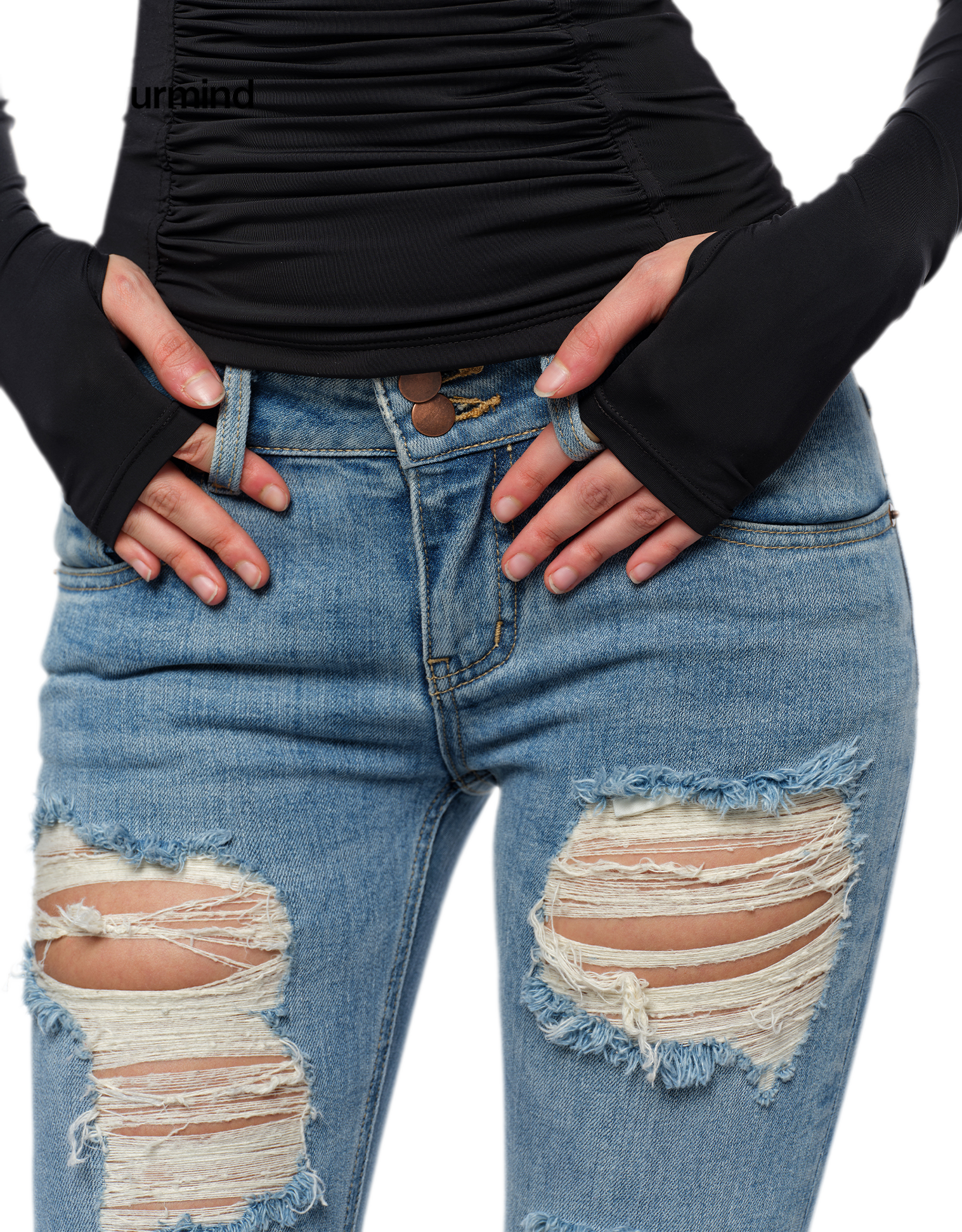 Low Rise Skinny Jeans