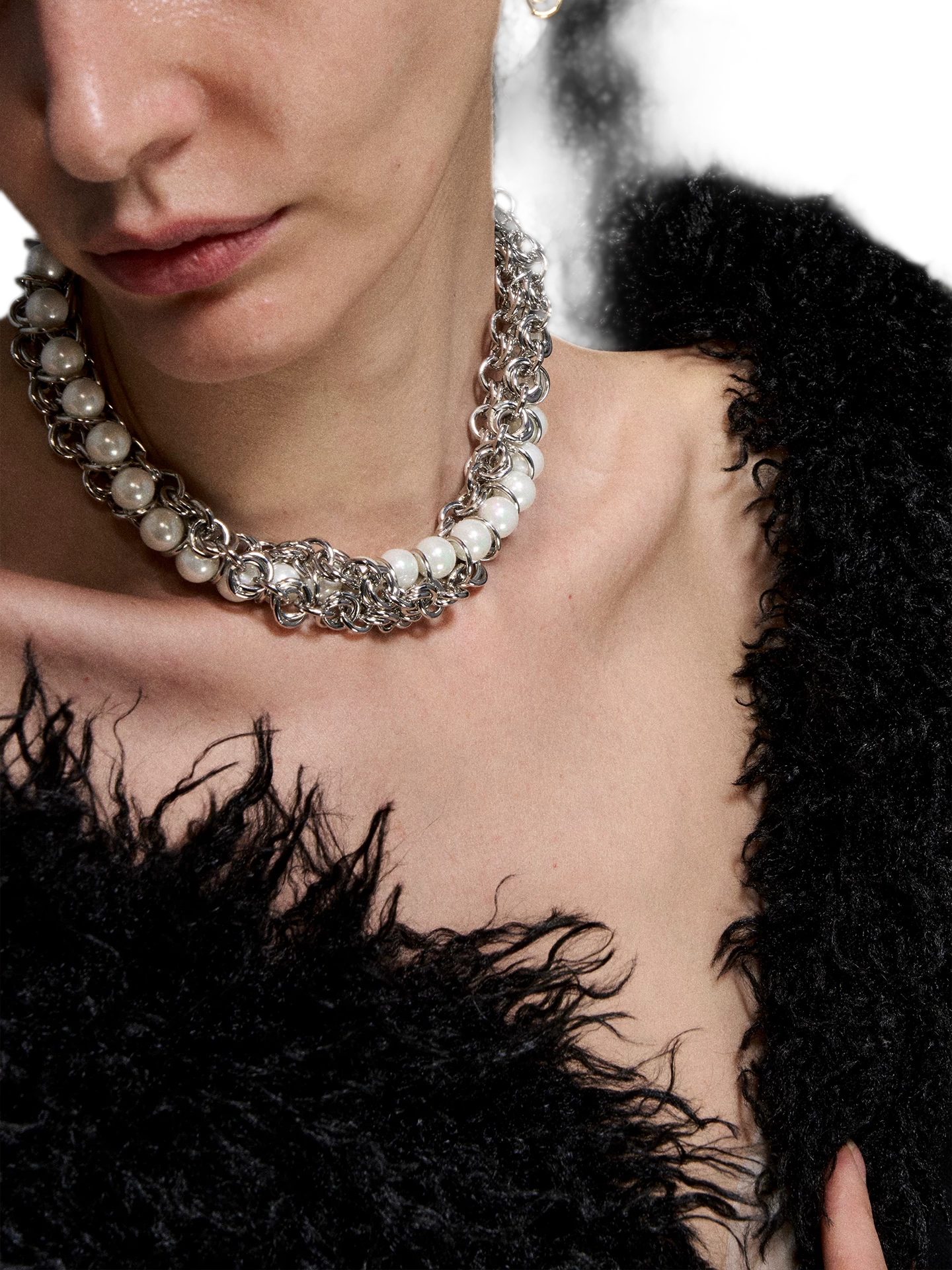 Pearl Choker Necklace